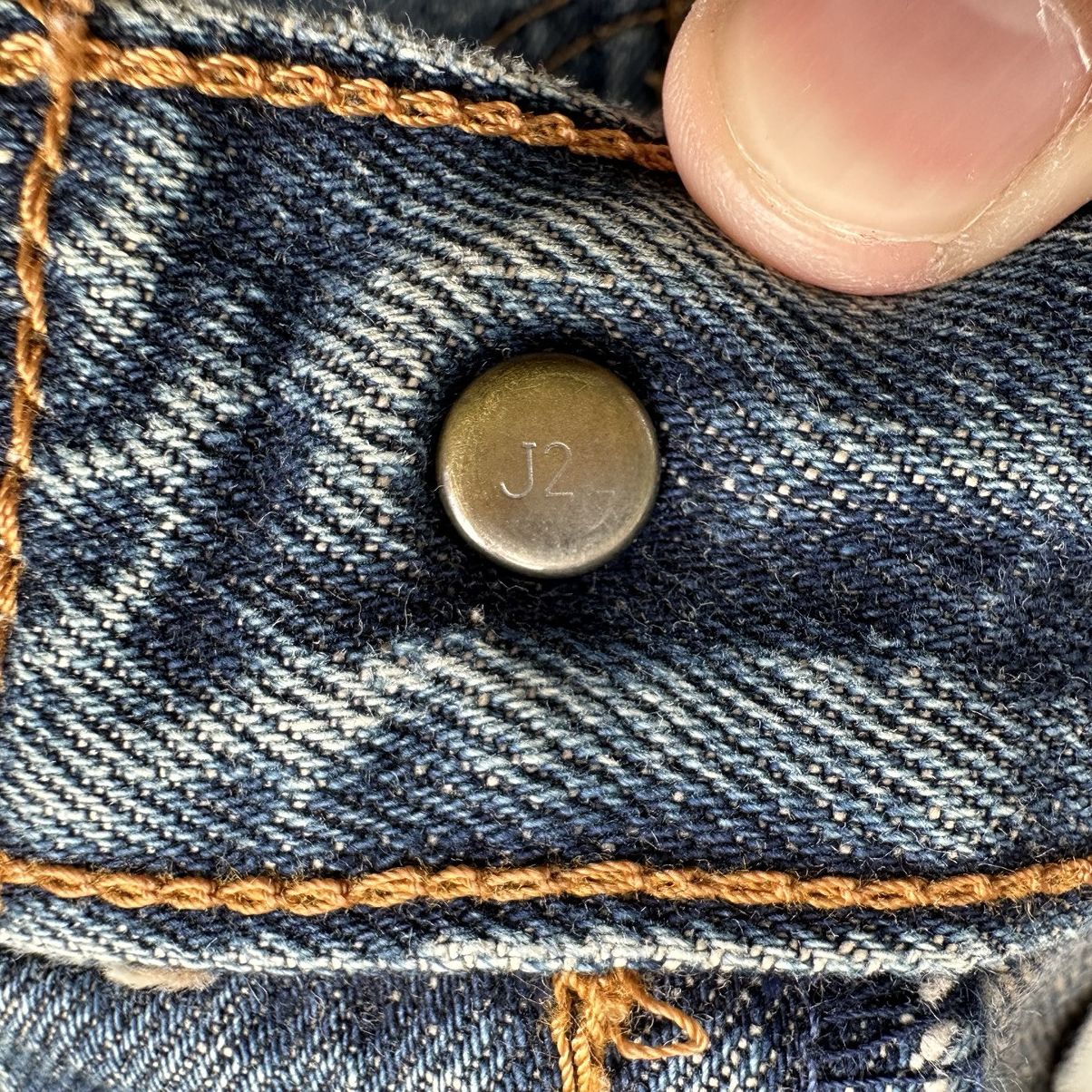 Japanese Brand Vtg🔥Levi’s 502 Talon Selvedge Distressed Faded Denim Jean Size US 30 / EU 46 - 10 Thumbnail