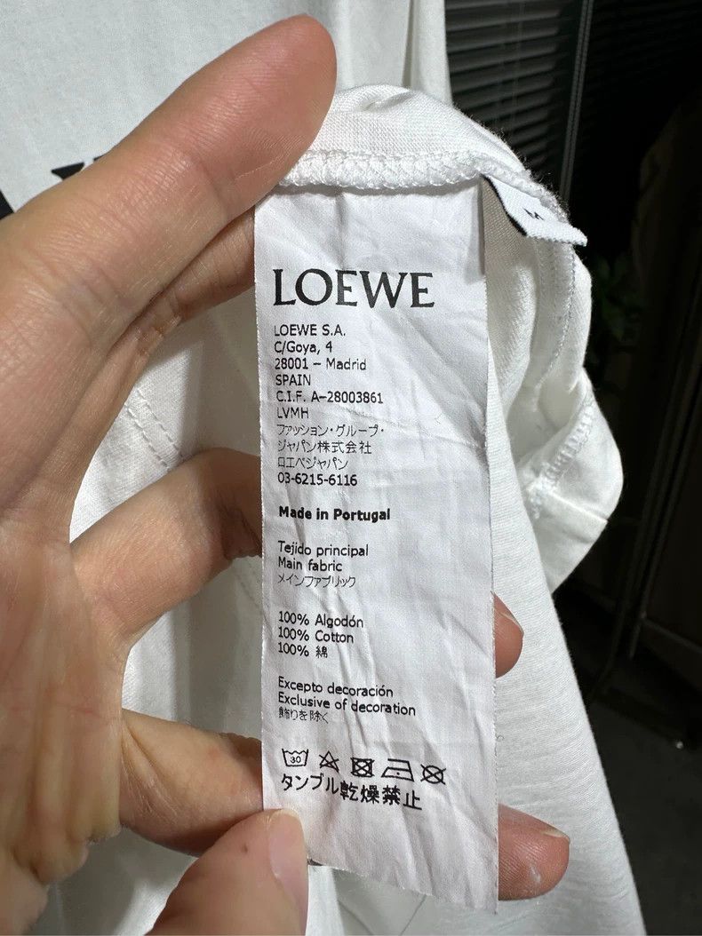Loewe LOEWE Short sleeves white lettering Size M / US 6-8 / IT 42-44 - 8 Thumbnail