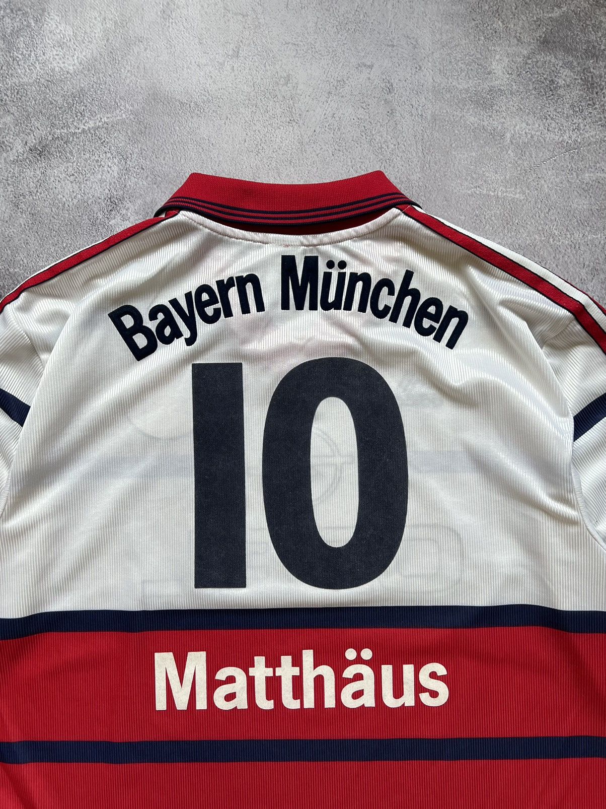 Adidas ADIDAS BAYERN MUNCHEN 98 FOOTBALL SOCCER Jersey MATTHAUS 10 Size US XL / EU 56 / 4 - 9 Thumbnail