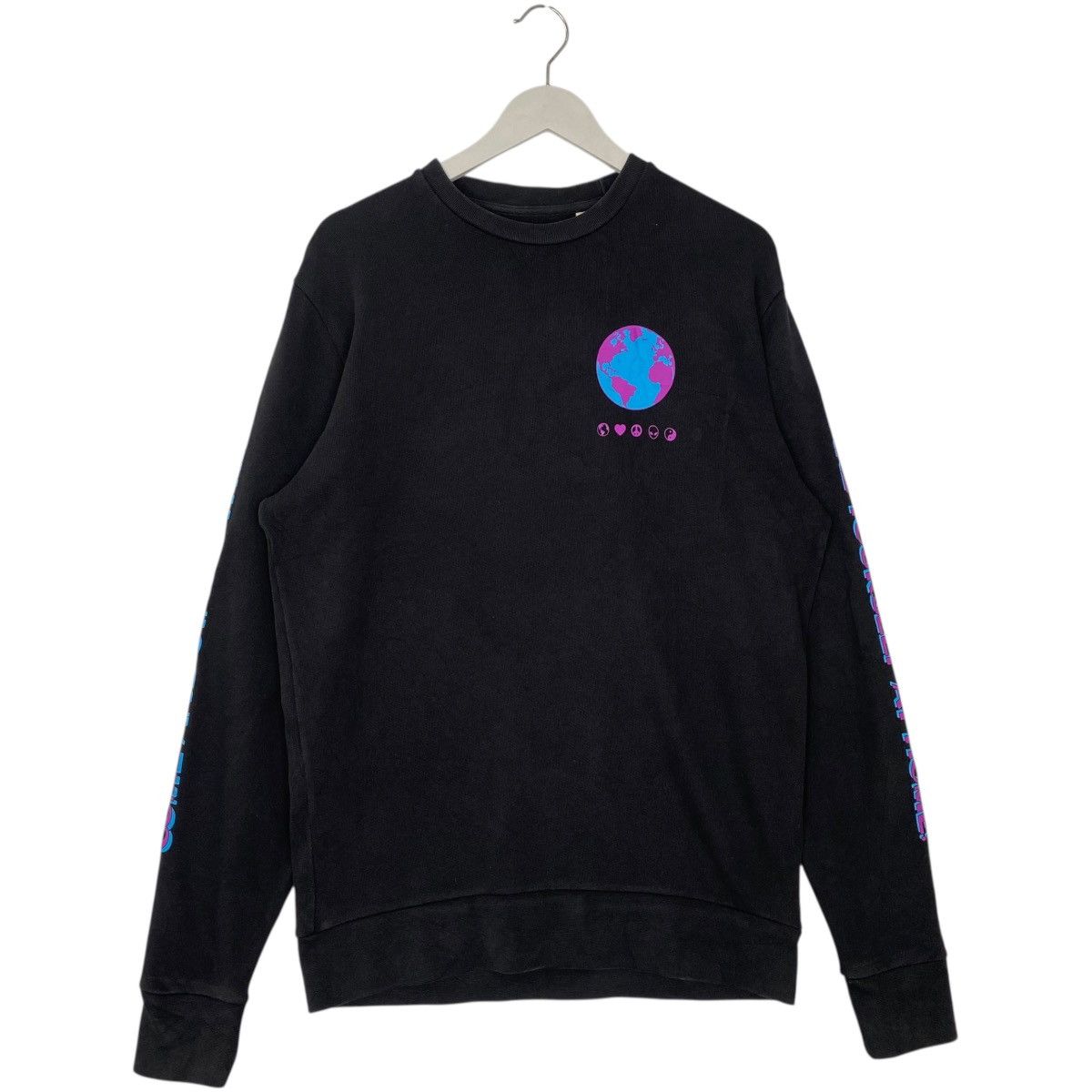 Vintage Vintage Levi’s Long Sleeve Tshirt Black Pullover Jumper Sz S Size US S / EU 44-46 / 1 - 5 Thumbnail