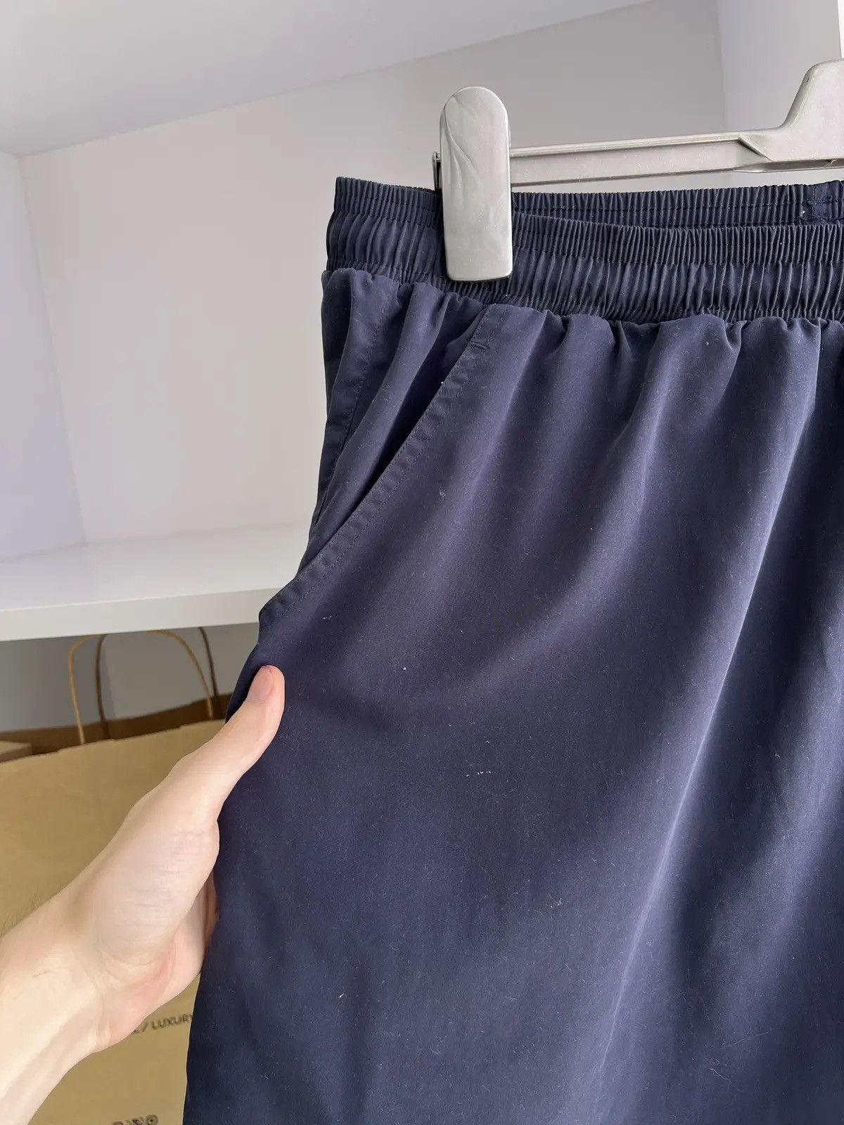 Adidas × Vintage Vintage Adidas Navy Shorts 90s style Size US 34 / EU 50 - 6 Thumbnail
