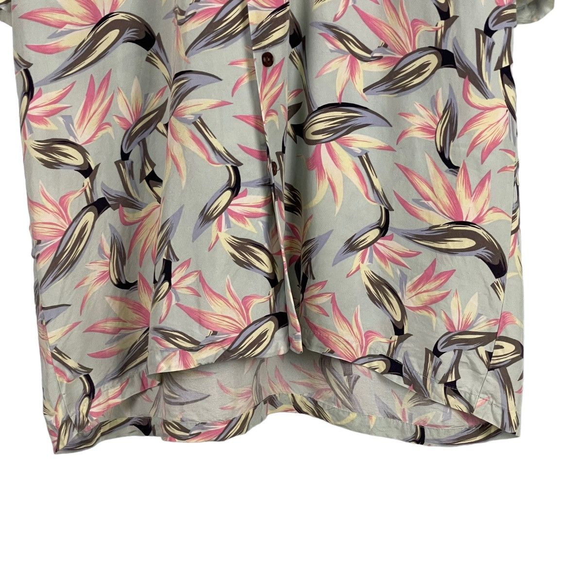 Vintage Vintage Hawaiian Aloha Tropical Floral Shirt Size US L / EU 52-54 / 3 - 5 Thumbnail