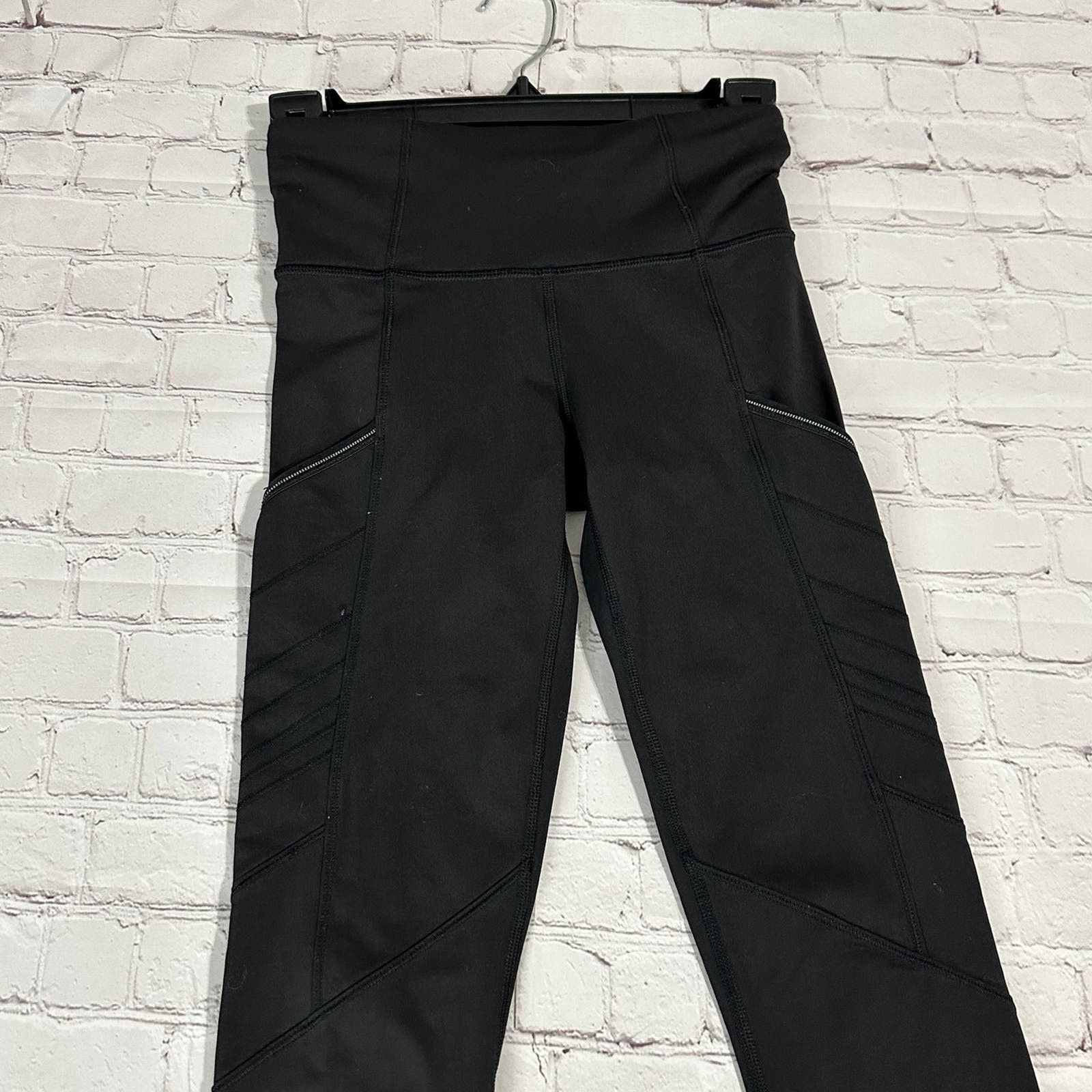 Lululemon Lululemon full length black Leggings Size 28" / US 6 / IT 42 - 9 Thumbnail