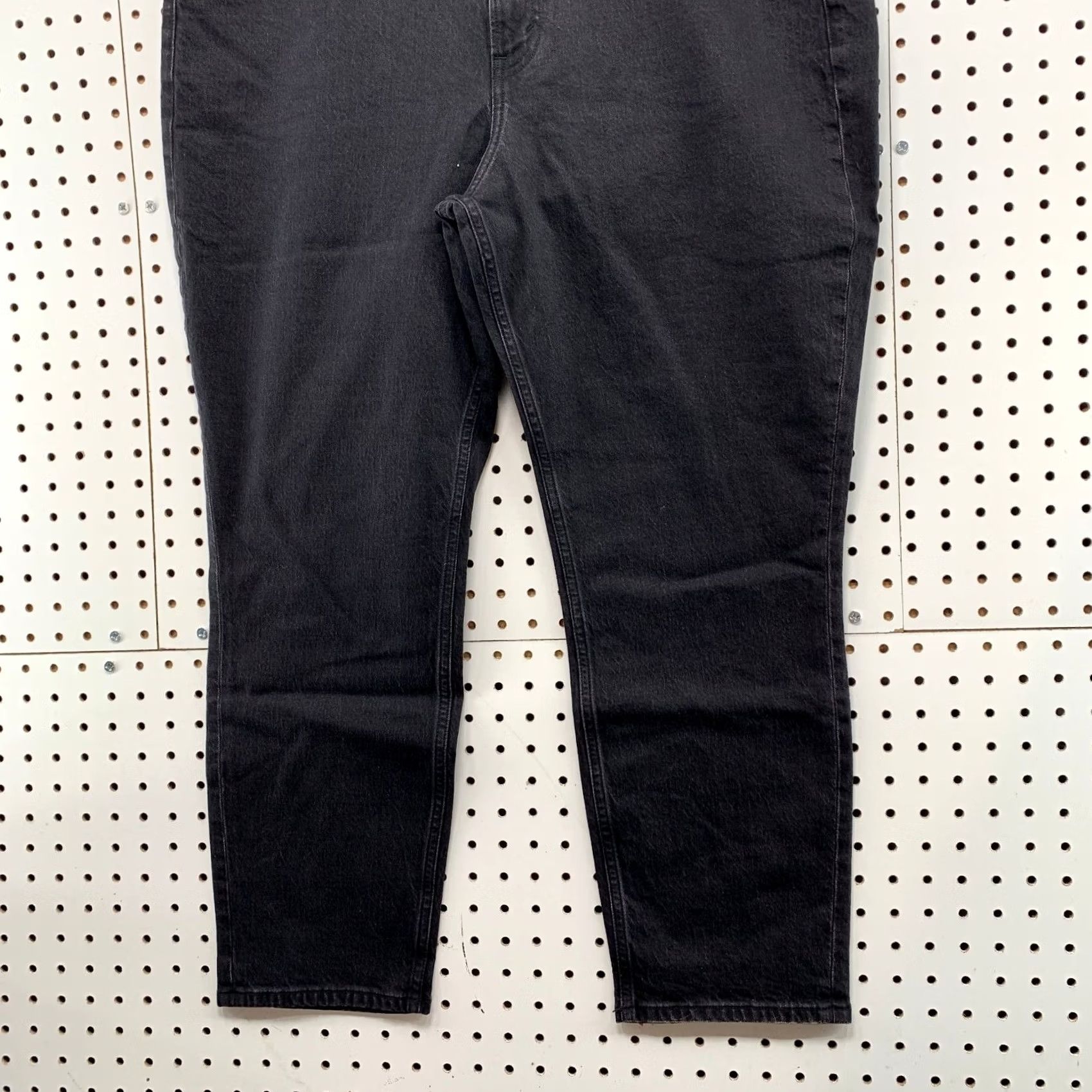 Abercrombie & Fitch Abercrombie & Fitch Jeans Womens Black Highrise 33 Short 36x26 Denim 90s Size 24" / US 00 / IT 34 - 3 Thumbnail