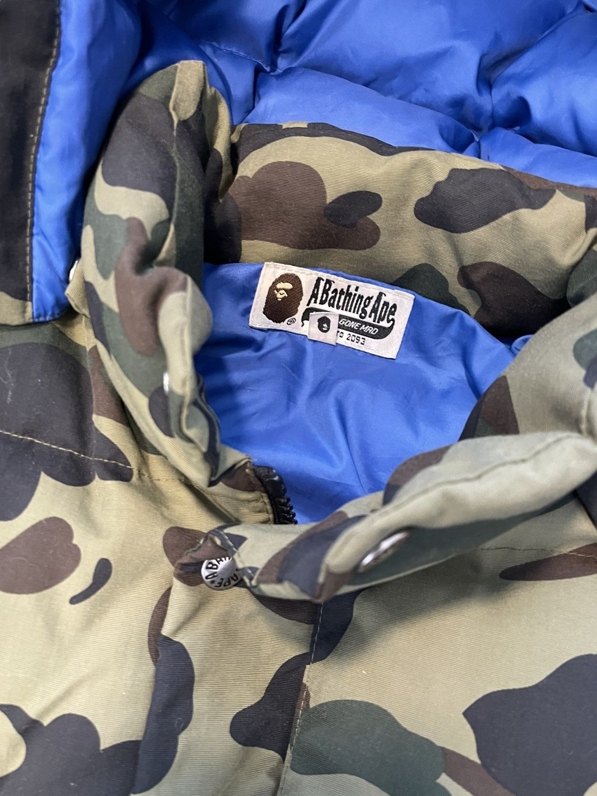 Bape A Bathing Ape Bape Camo Coat Detachable Hood Size US S / EU 44-46 / 1 - 4 Thumbnail