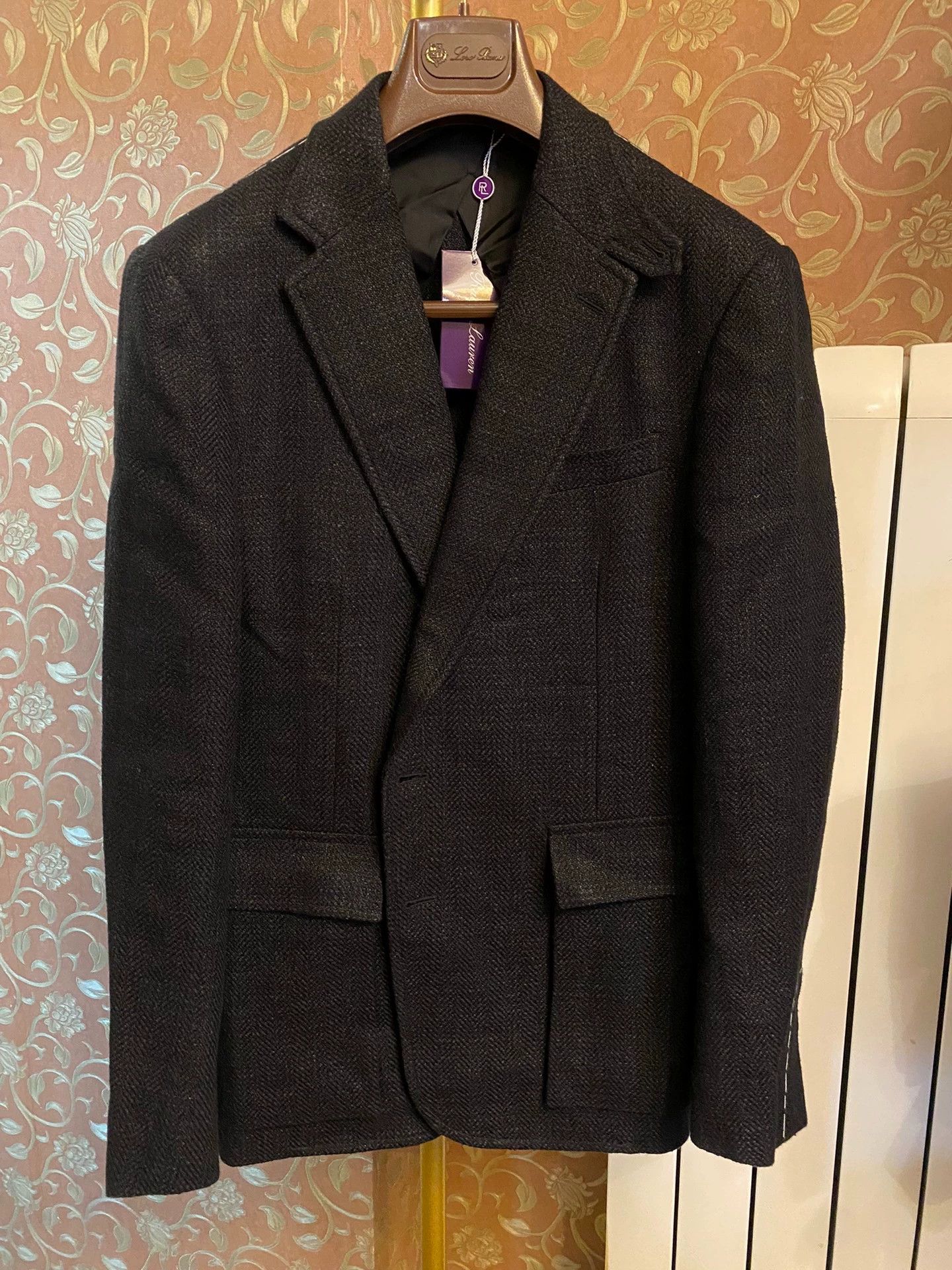 Polo Ralph Lauren Ralph Lauren Purple Label Kent Handmade Linen-Silk-Wool 40R Size 40R - 1 Thumbnail