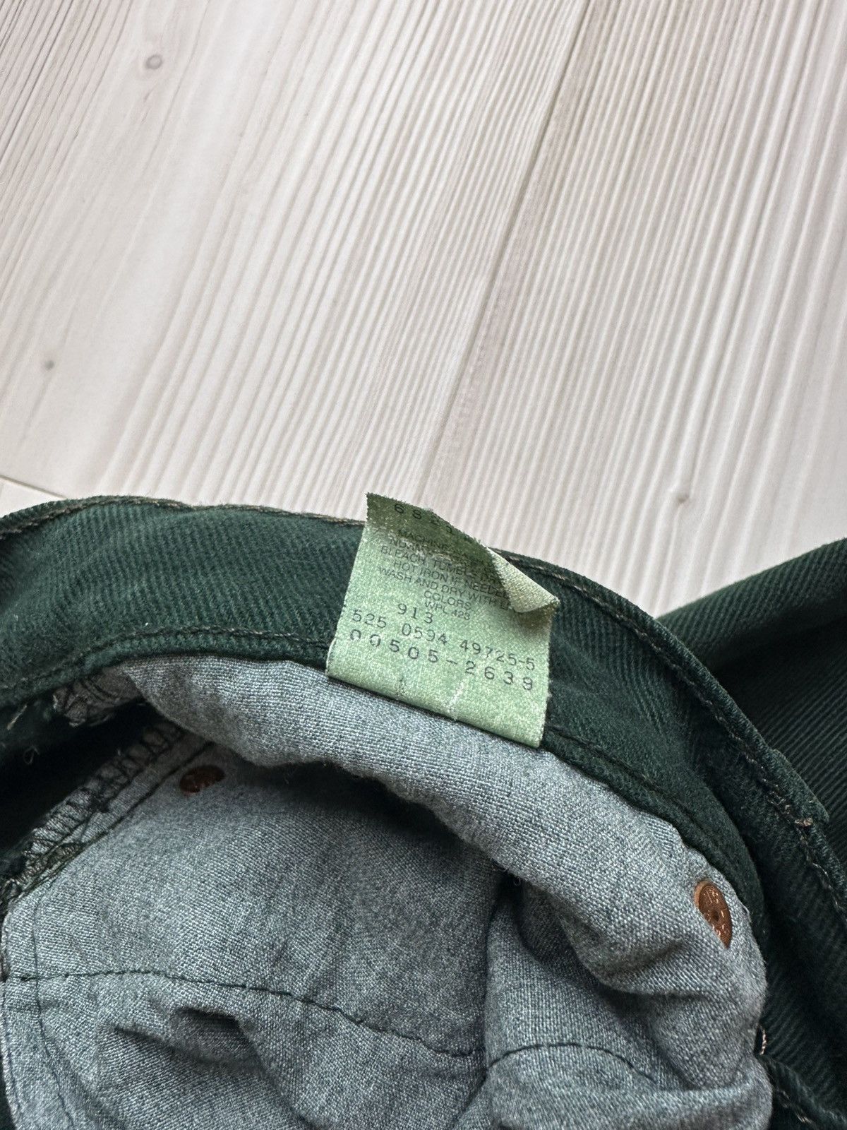 Levi's Vintage Clothing Levi’s vintage 94’ jeans 505 36/34 green Size US 36 / EU 52 - 6 Thumbnail