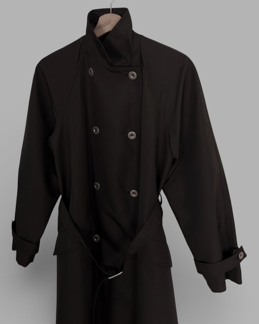 Versace Stunning Rare 90s VERSACE V2 Double Breasted Trench Coat Size S / US 4 / IT 40 - 23 Thumbnail