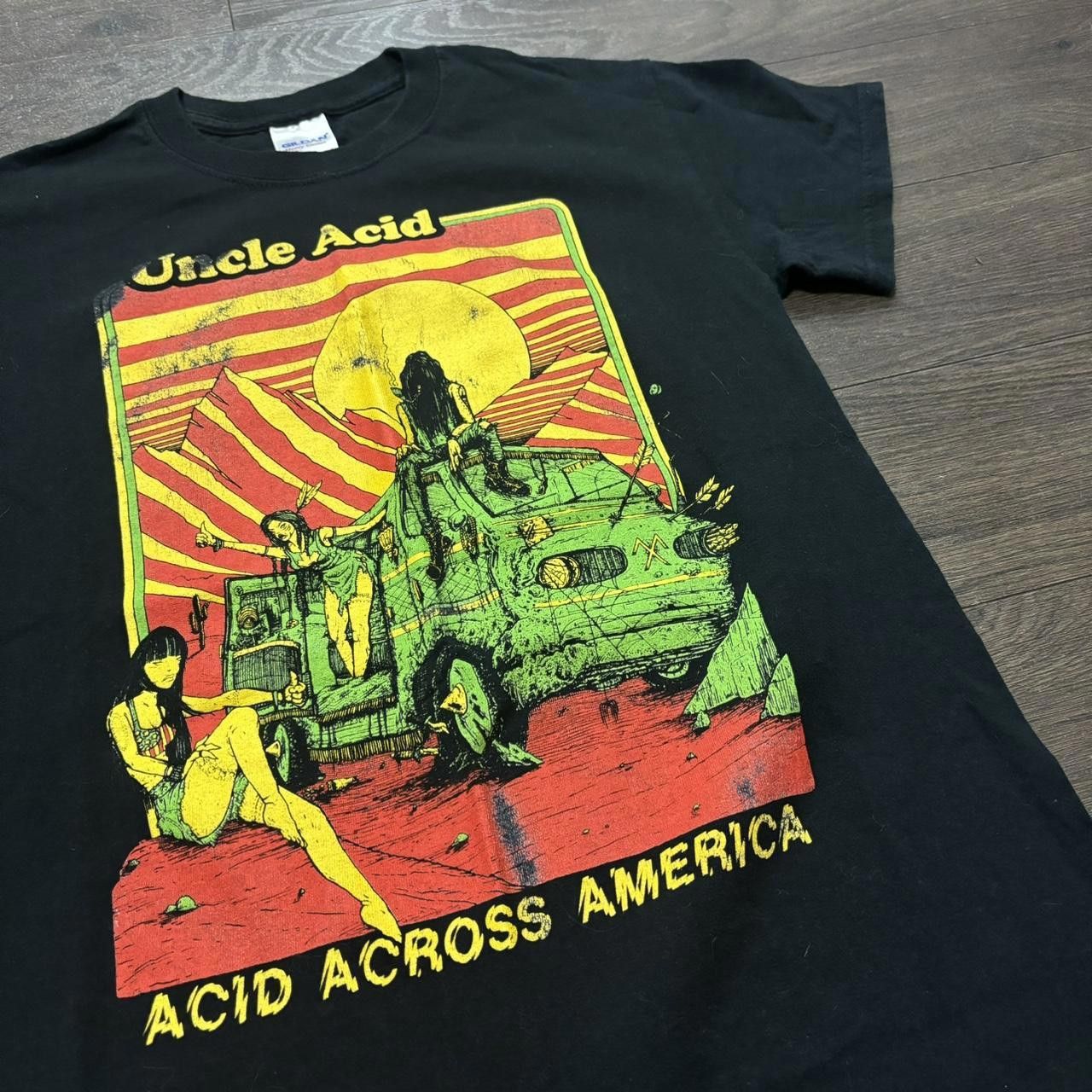 Gildan vintage uncle acid acid across America tour t shirt 2014 S Size US S / EU 44-46 / 1 - 1 Thumbnail