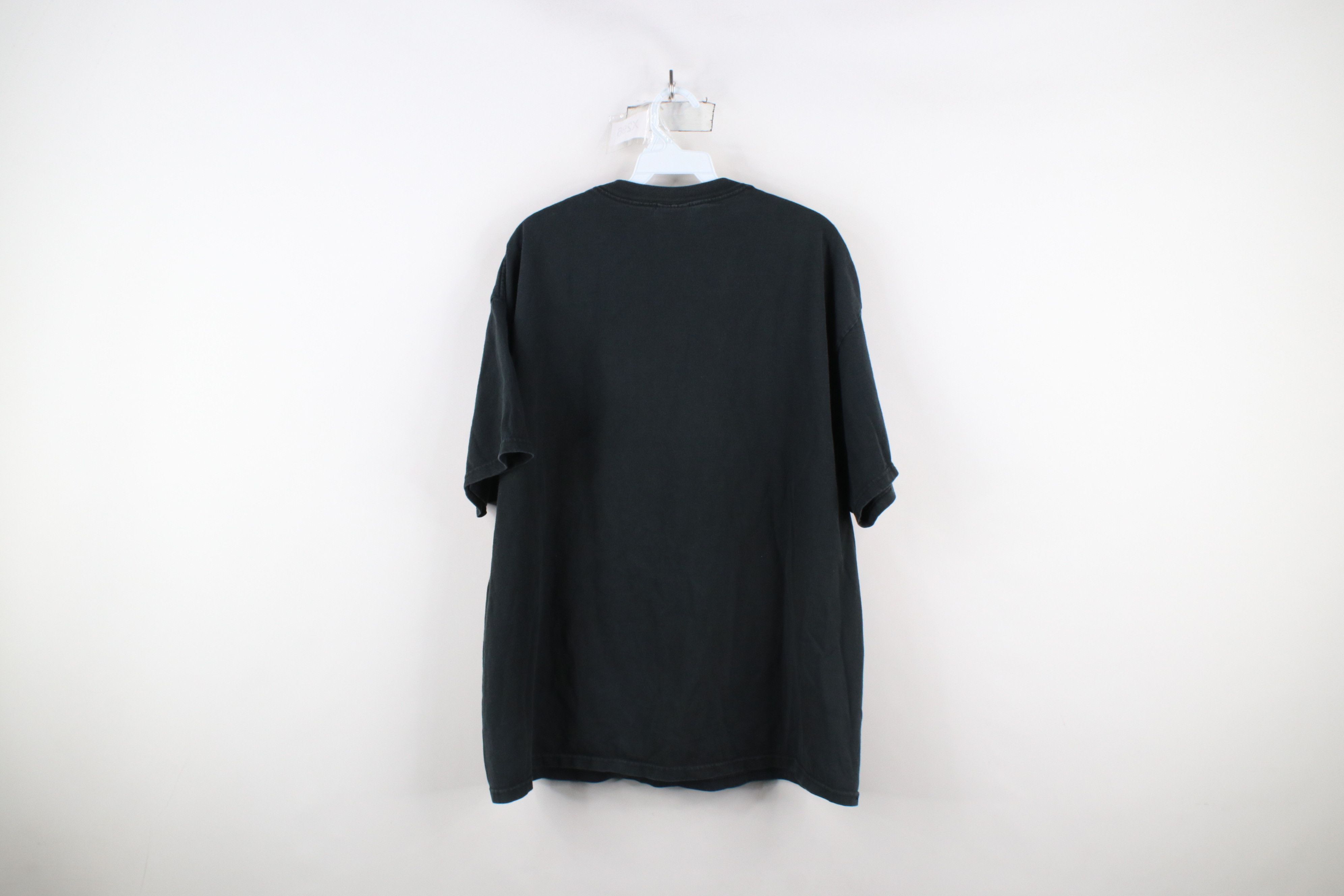 Vintage Vintage 90s Spell Ohio State University T-Shirt Black Cotton Size US XL / EU 56 / 4 - 10 Thumbnail