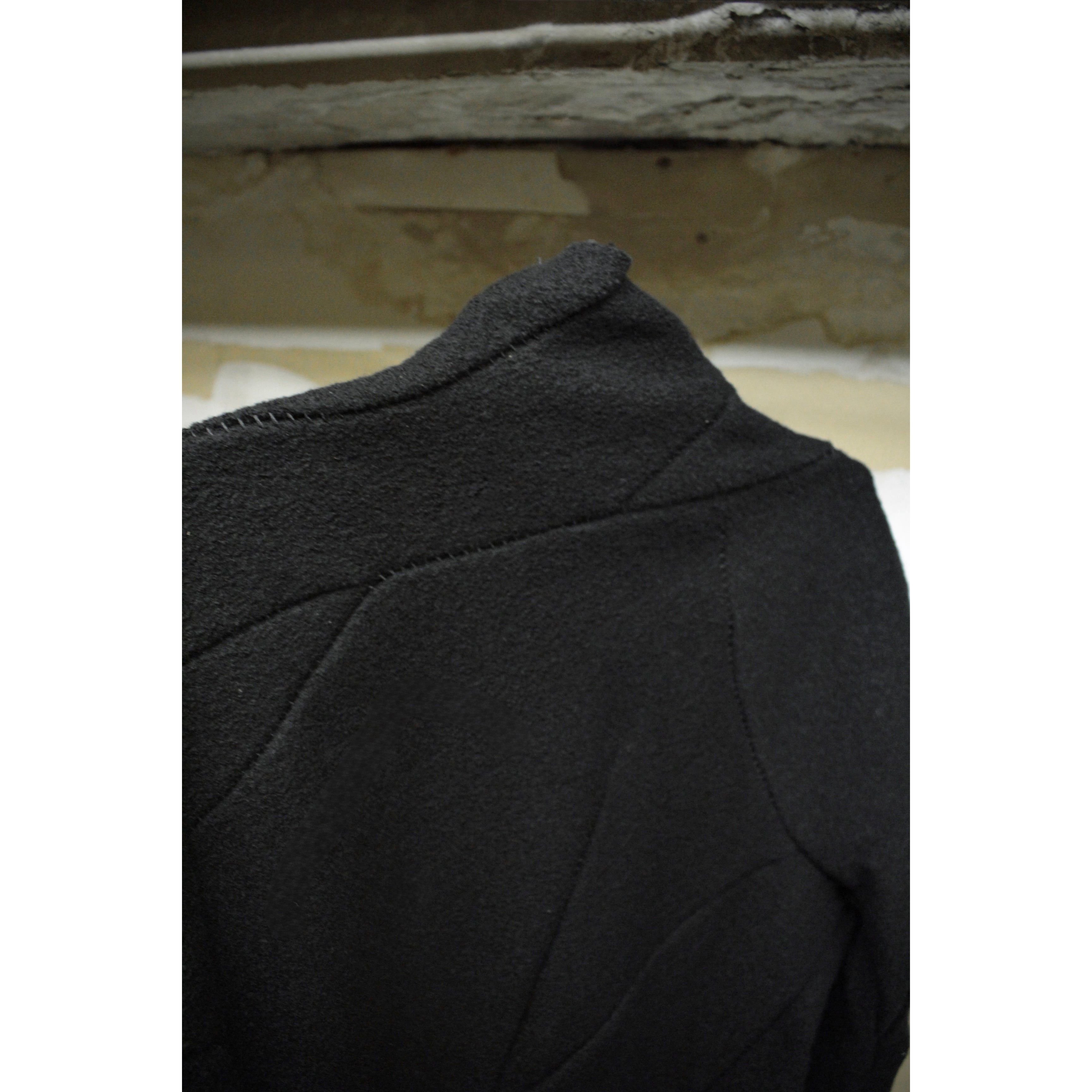 Leon Emanuel Blanck LEON EMANUEL BLANCK Wool Overlock Distortion Strait Jacket Size US S / EU 44-46 / 1 - 8 Thumbnail