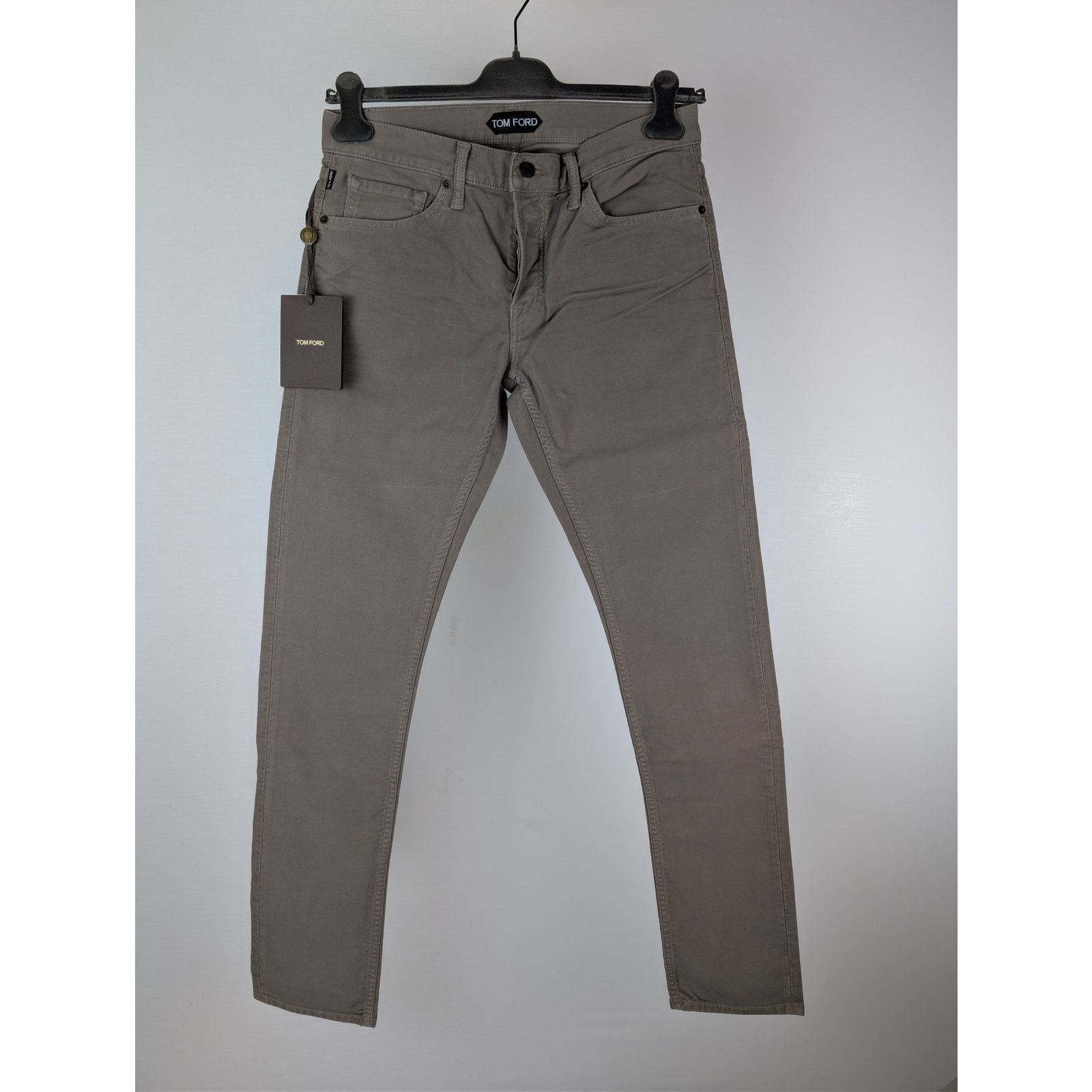 Tom Ford o1rshd1 Slim Denim Jeans in Khaki Size US 33 - 9 Thumbnail