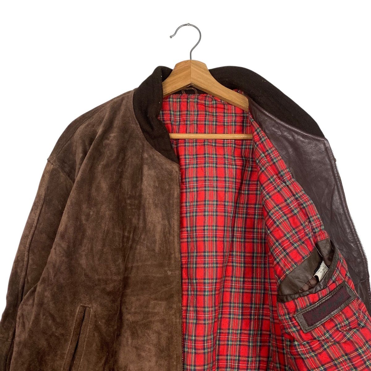 Leather Spy project suede leather bomber jacket Size US M / EU 48-50 / 2 - 10 Thumbnail