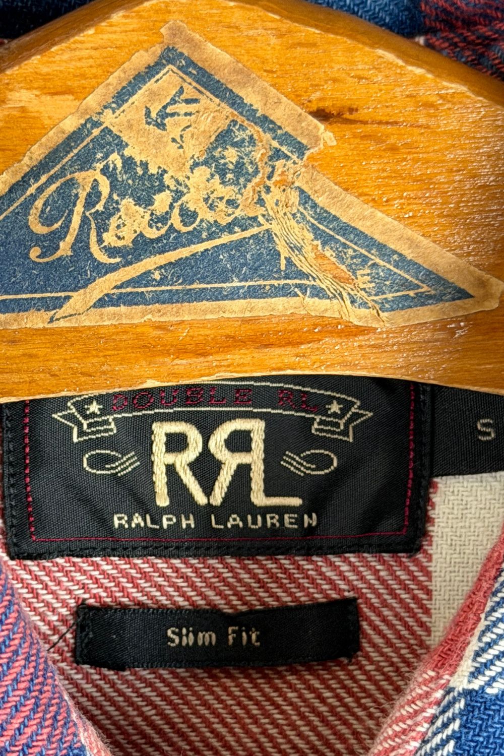 Polo Ralph Lauren RRL Double RL Plaid Workshirt Slim Fit Small Cotton Flannel Size US S / EU 44-46 / 1 - 3 Thumbnail