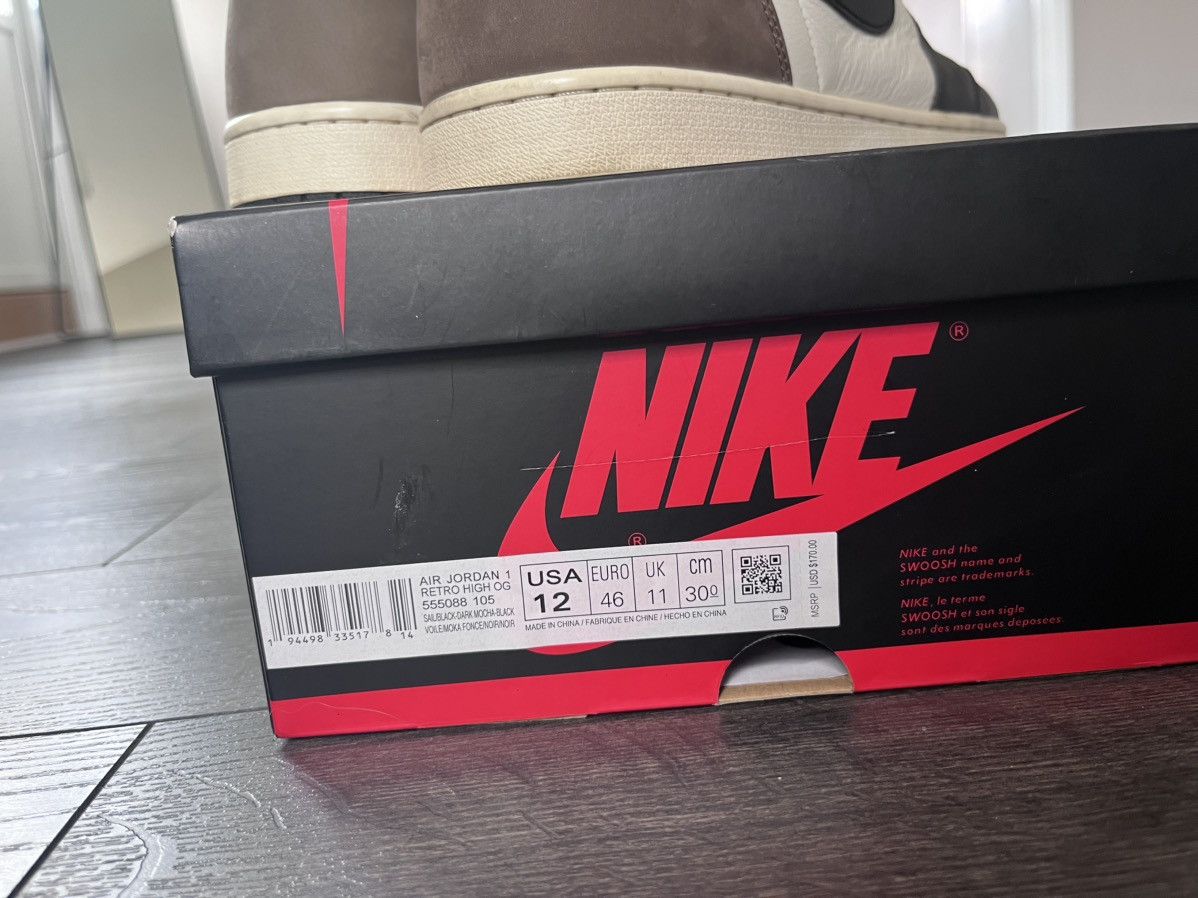 Jordan Brand Jordan 1 Mocha Size US 12 / EU 45 - 5 Thumbnail