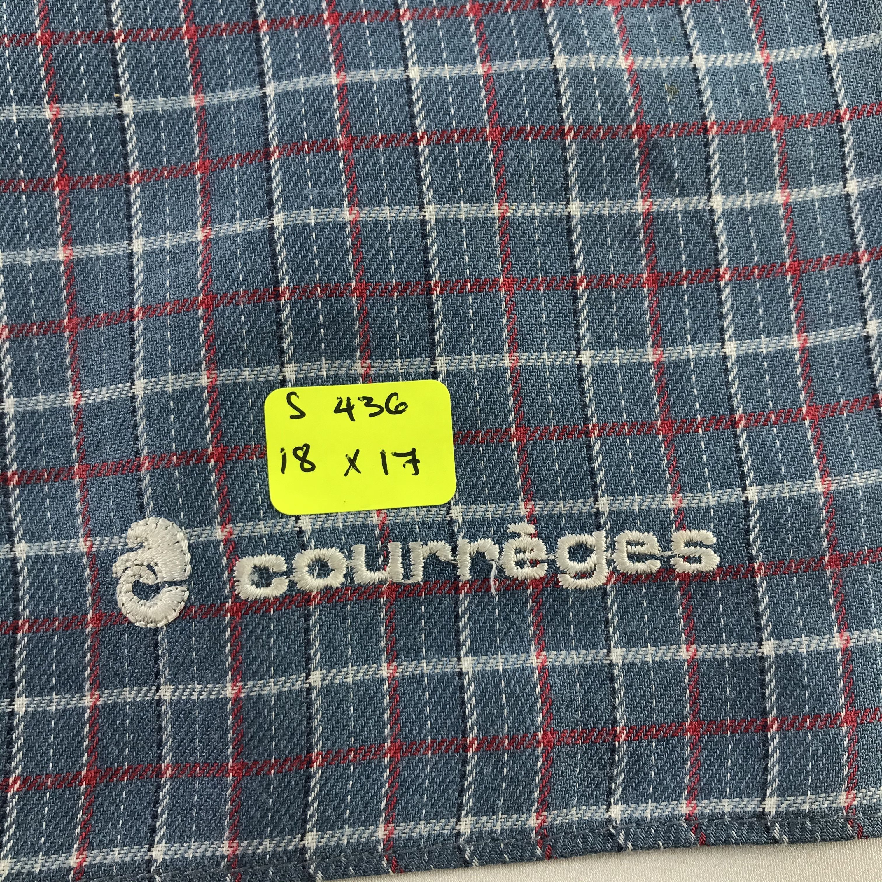 Courreges × Vintage Courreges Bandana / Handkerchief / Neckerchief - S436 Size ONE SIZE - 5 Thumbnail