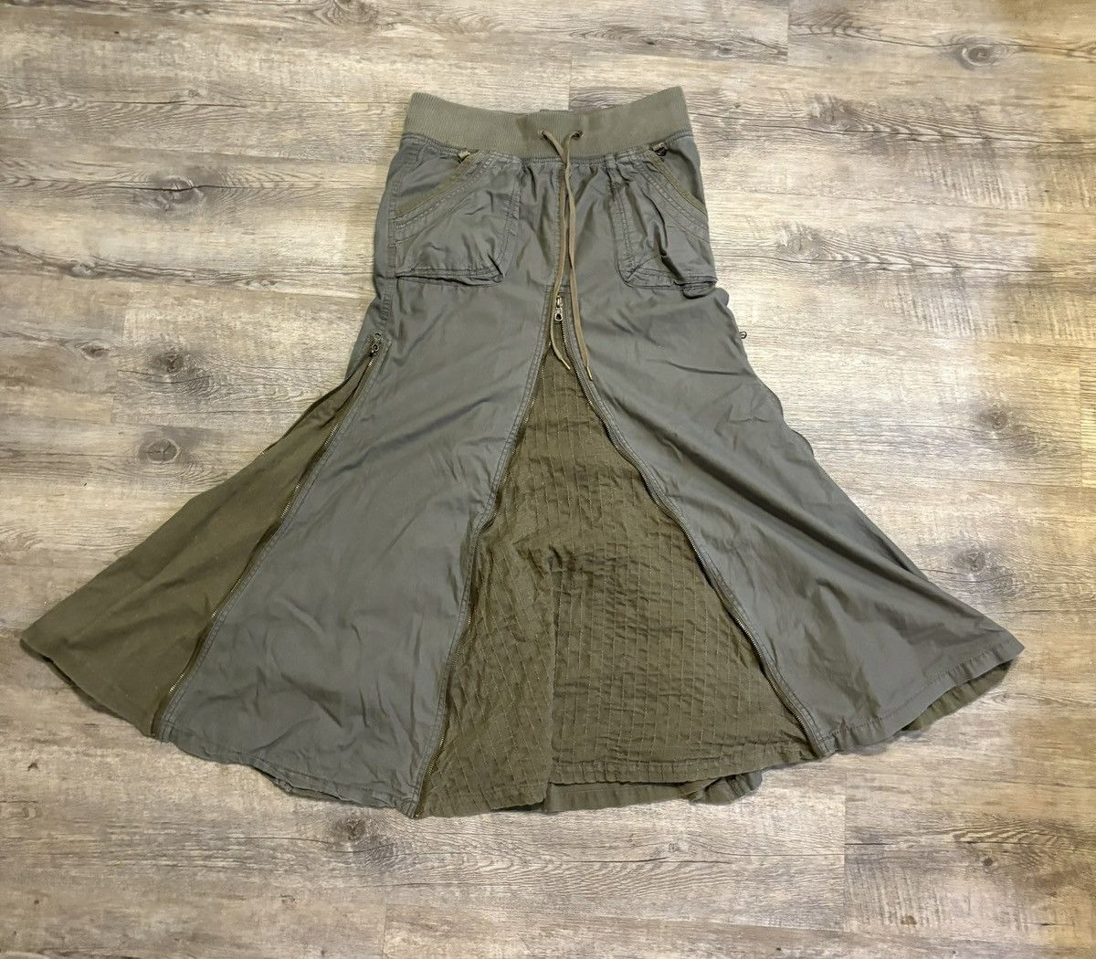 GOA GOA (General Outlaw Army) Cargo skirt – 2000s Japan Size US 36 / EU 52 - 3 Thumbnail