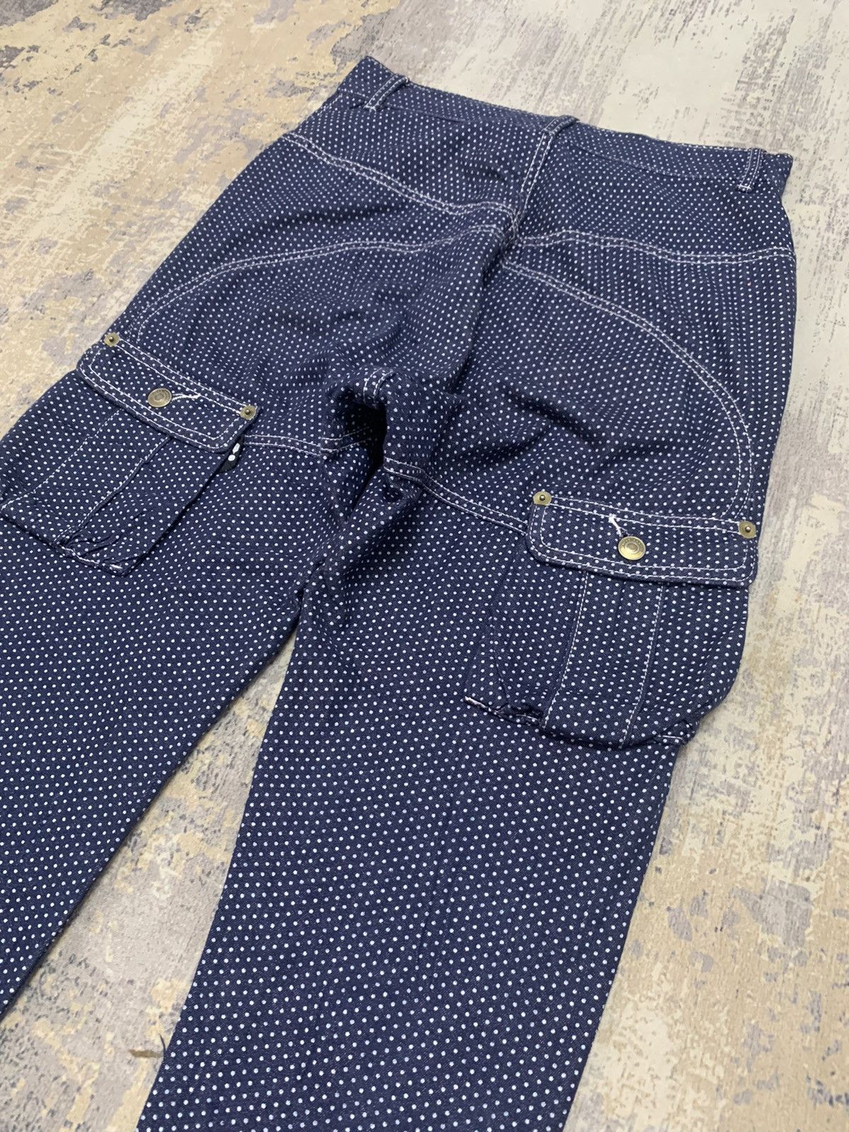 Japanese Brand Mercibeaucoup Jevous Enprie by ISSEY MIYAKE Cargopant Size US 29 - 12 Thumbnail