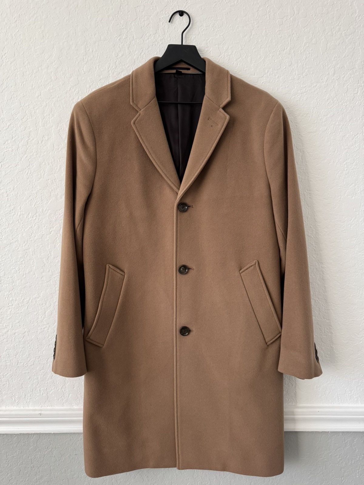Camel Coat J Crew Mens Overcoat Wool/Cashmere Overcoat