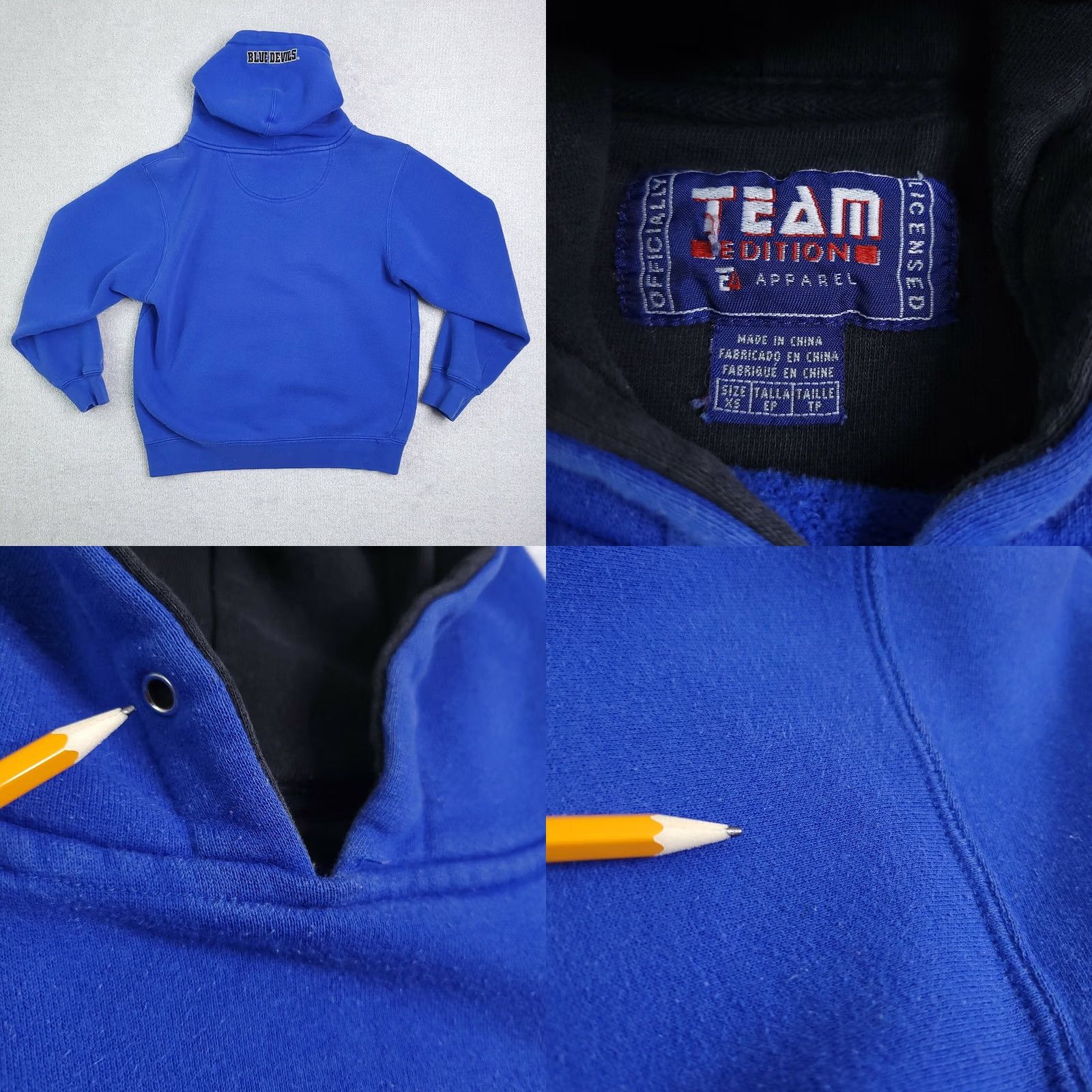 Vintage Vtg Team Edition Apparel Officially Licensed Duke Blue Sweatshirt Adult XS PHOTO Sweatshirt Blue Devils 80s 90s Sports Mens XS Size US XS / EU 42 / 0 - 8 Thumbnail