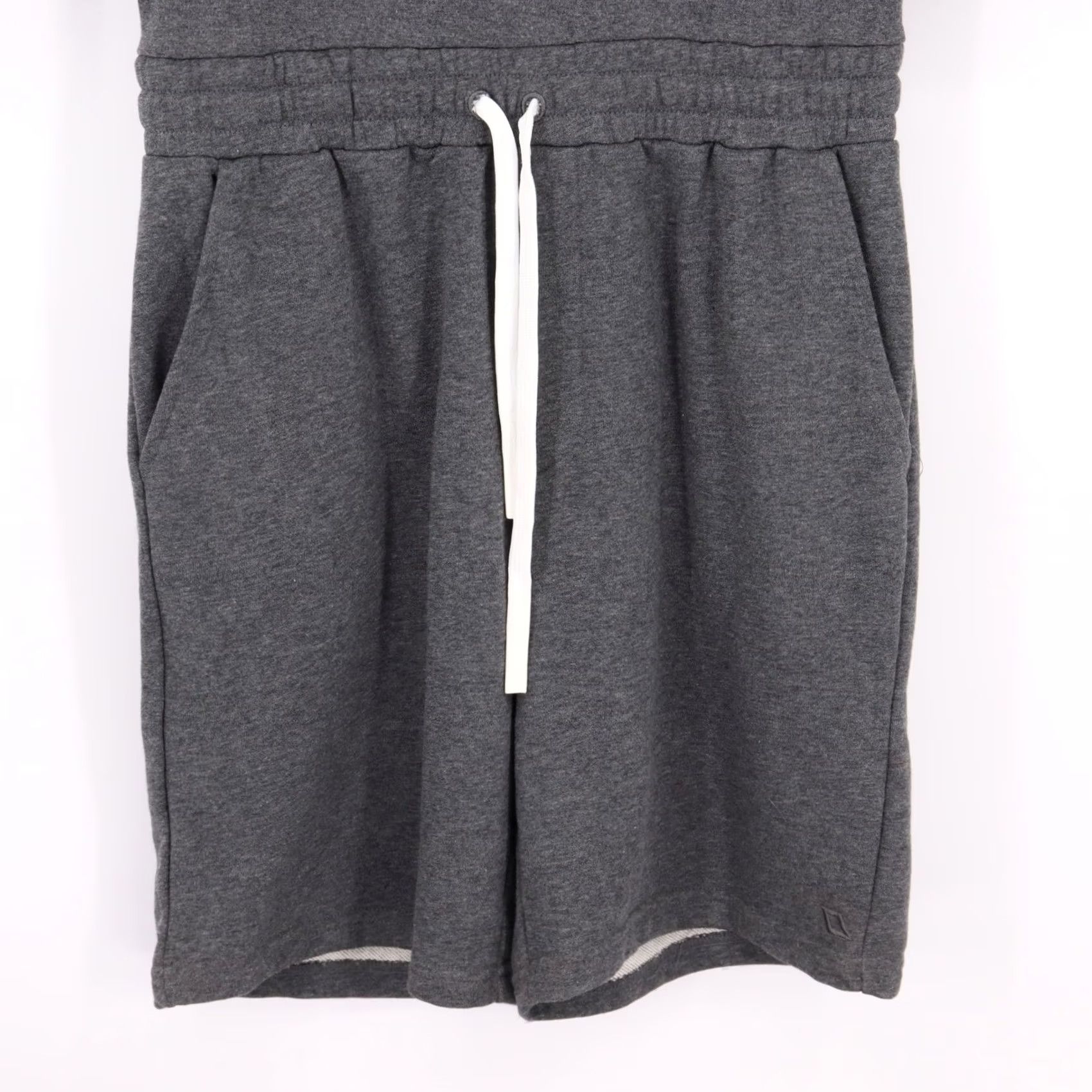 Vintage TUXY The Summer Suit Mens Jumpsuit Hoodie Shorts Fleece Charcoal Black Size M Crew Neck Zip Pocket Set Size US M / EU 48-50 / 2 - 3 Thumbnail