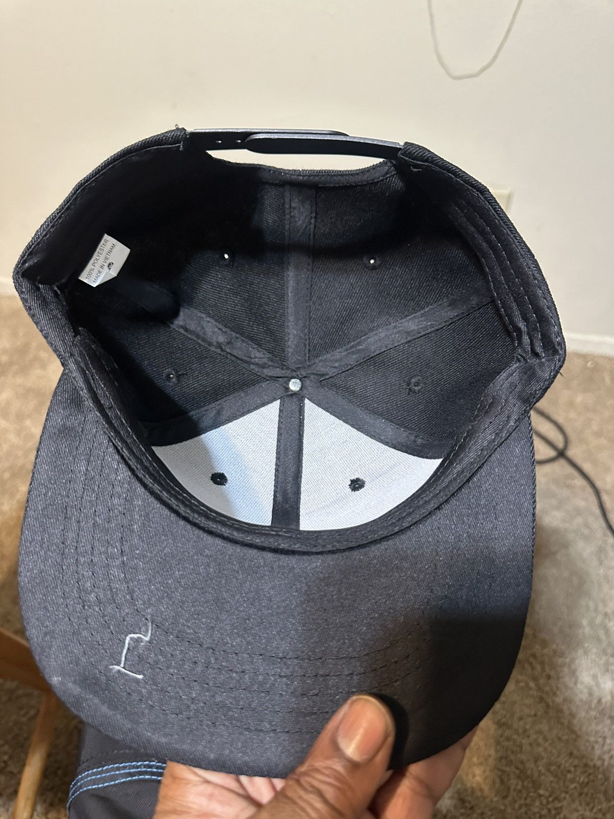 Anti Social Social Club Vintage USPS Mailman “triple black” hat 00s Size ONE SIZE - 7 Thumbnail