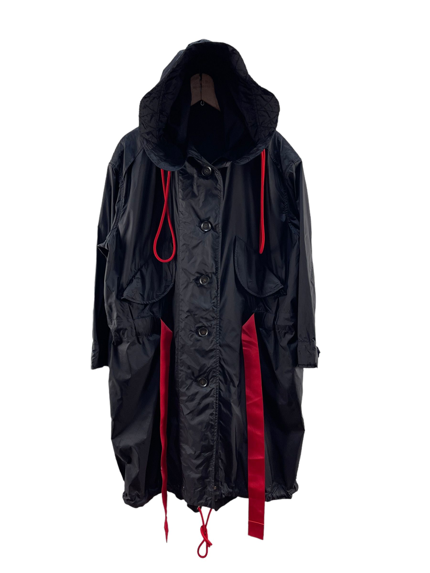 image of Burberry Horseferry Road London Hoodies Windbreaker Jacket in Black, Men's (Size XL)