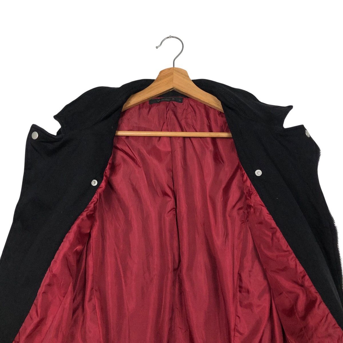 Designer × Japanese Brand × Vintage 📌Cropped Biker Jacket Double Collar Vence Exchange Size US L / EU 52-54 / 3 - 15 Thumbnail