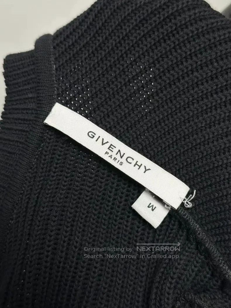 Givenchy Givenchy True Eye Zip-Up Knit Hoodie Size US M / EU 48-50 / 2 - 5 Thumbnail