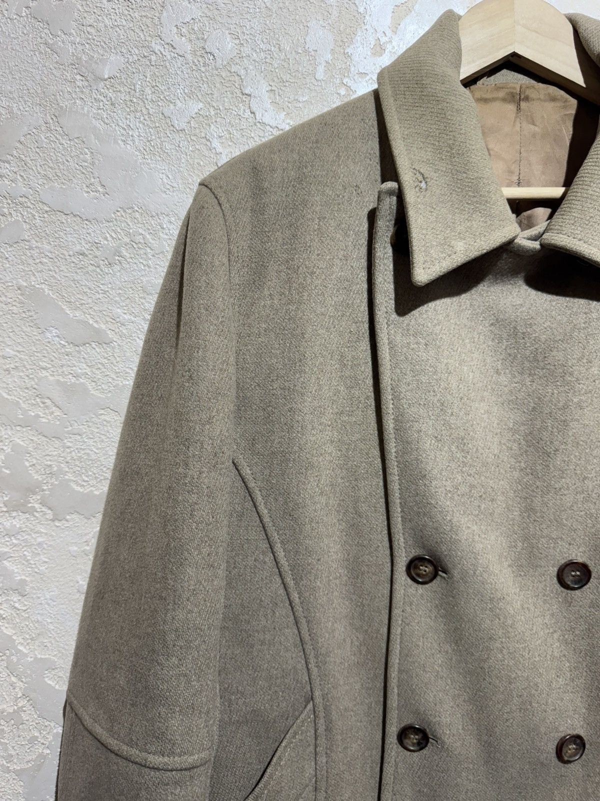Alfred Dunhill Alfred Dunhill Men's Wool Coat Size XL Size US XL / EU 56 / 4 - 3 Thumbnail