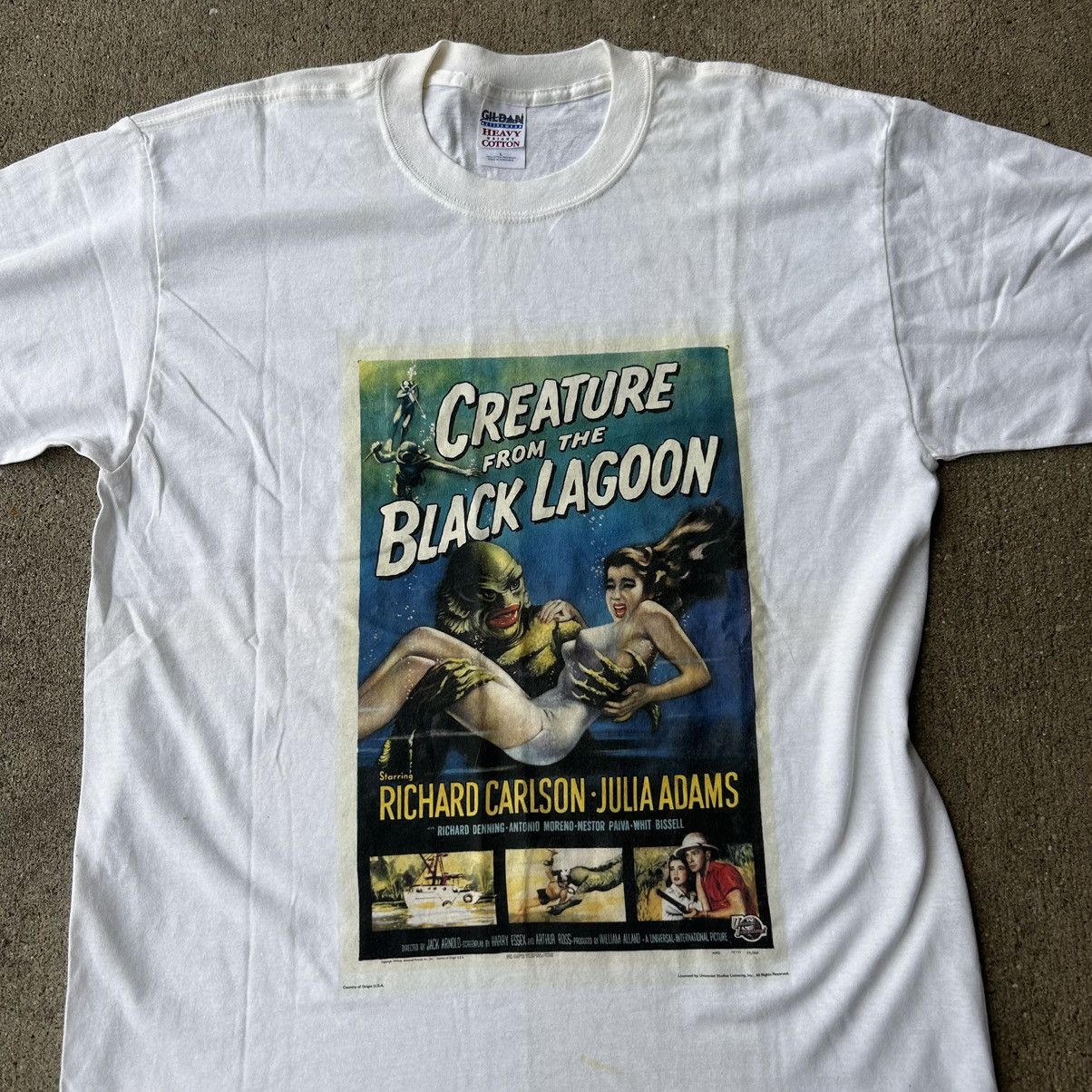 Gildan × Vintage vintage 2000s Creature from the Black Lagoon graphic t shirt Size US L / EU 52-54 / 3 - 2 Thumbnail