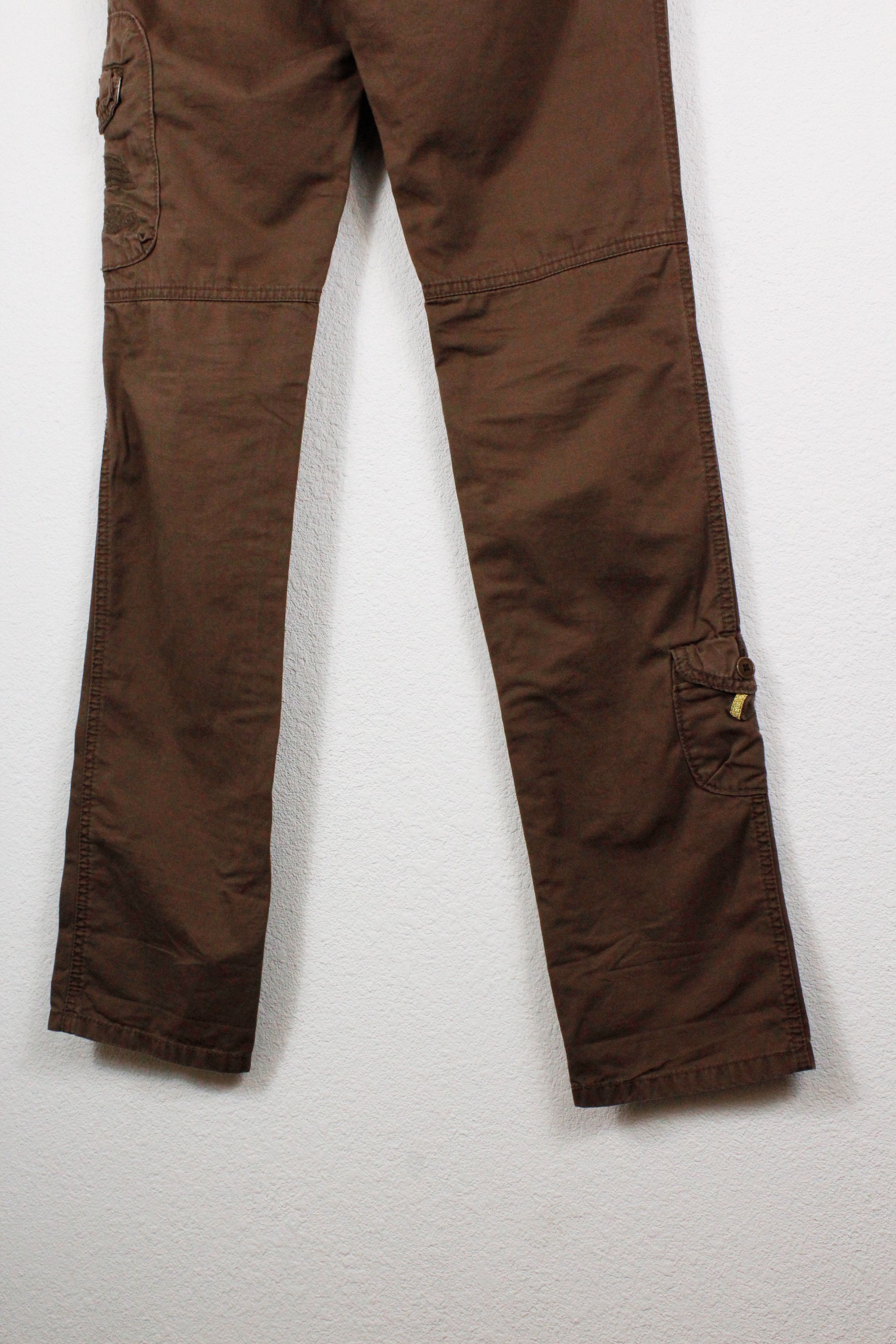 Polo Ralph Lauren × Ralph Lauren Womens Polo Jeans Ralph Lauren Brown Cargo Pants Size 27" / US 4 / IT 40 - 7 Thumbnail