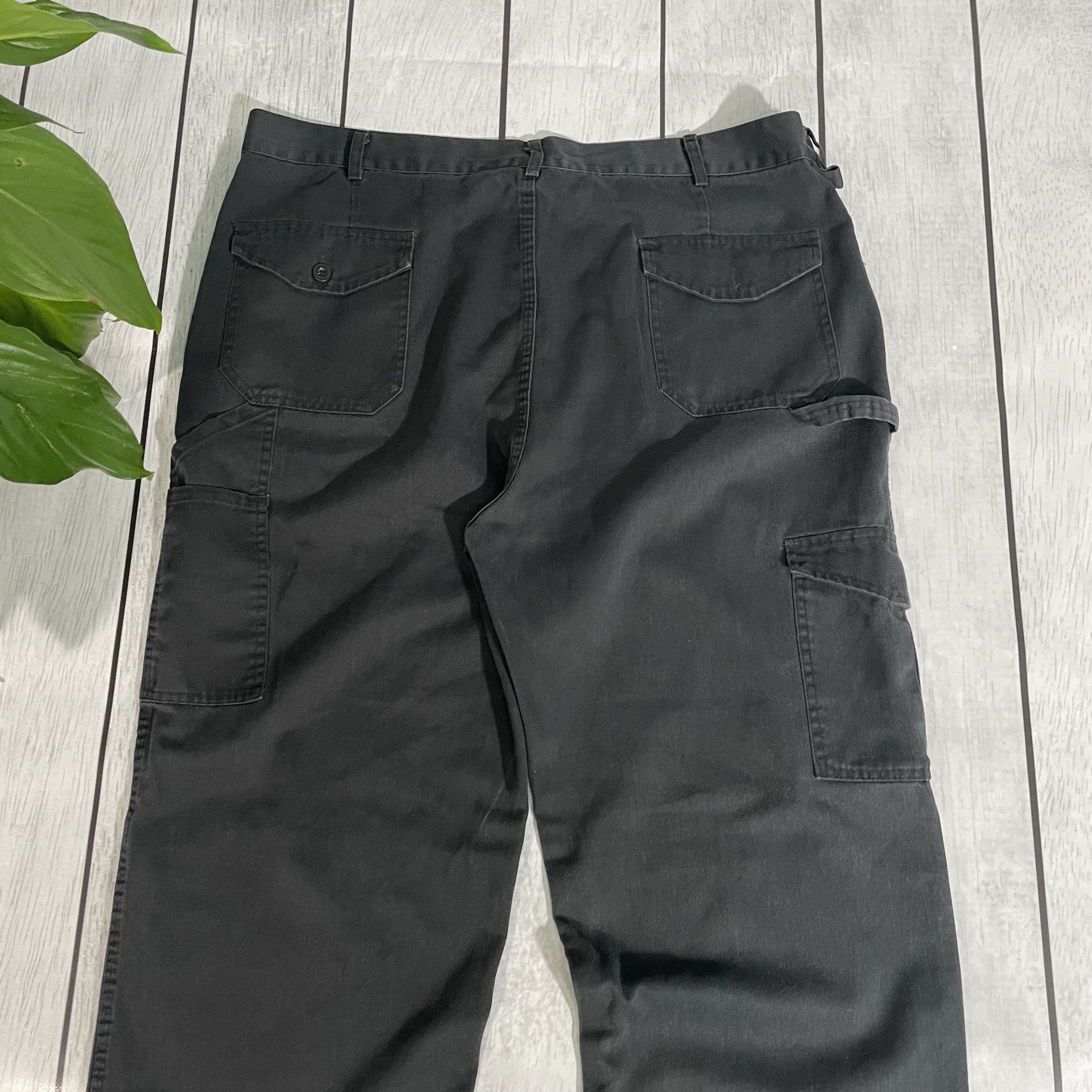 Dickies Dickies Work Pants – Black Canvas | W38 L32 y2k streetwear Size US 38 / EU 54 - 8 Thumbnail