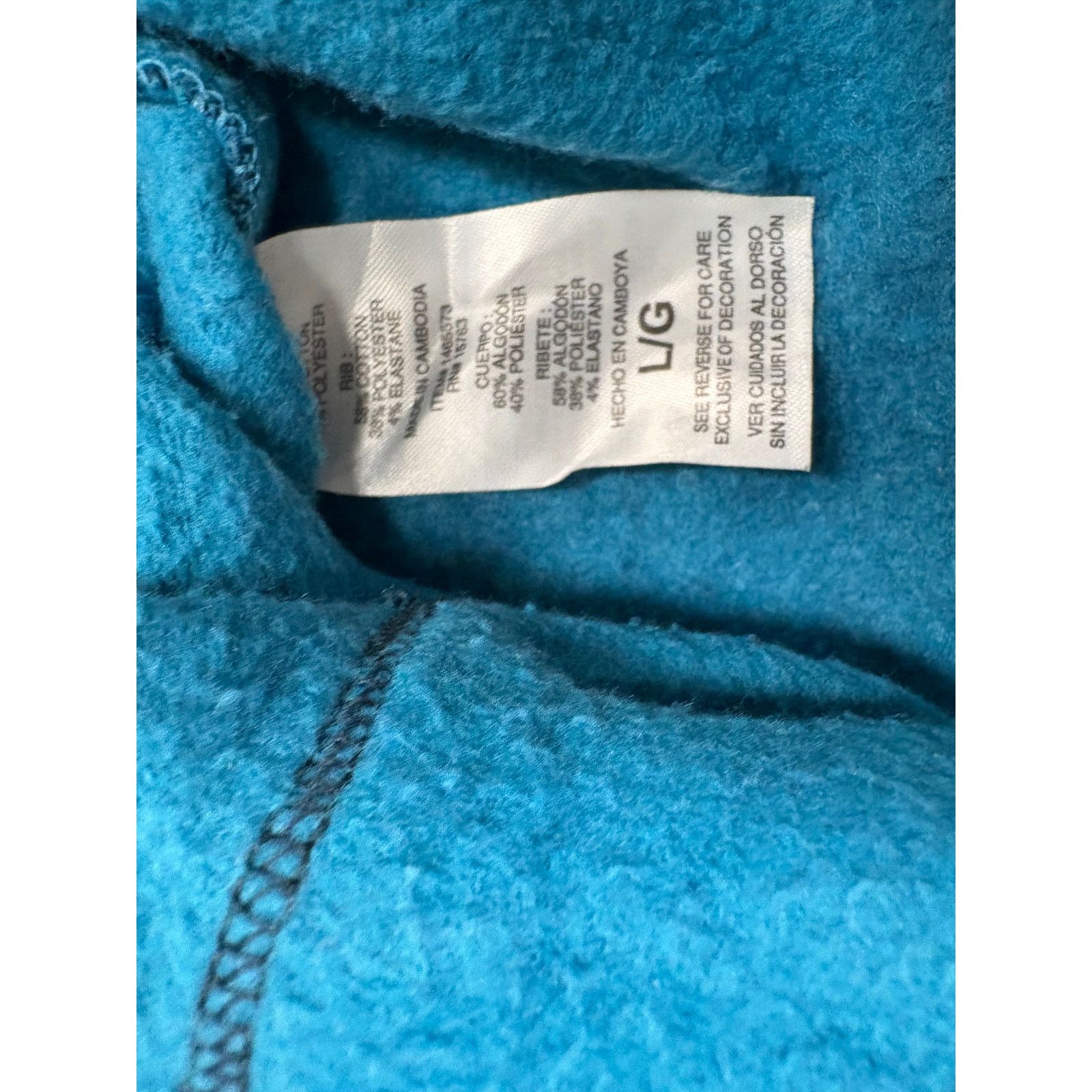 Champion Champion Blue Tie-Dye Hoodie (Modern Streetwear) L Size US L / EU 52-54 / 3 - 10 Thumbnail