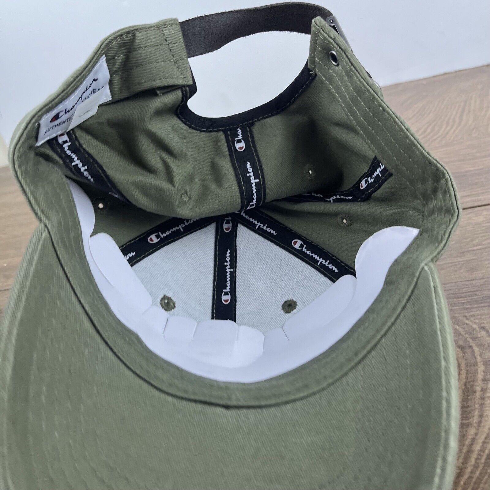 Champion Champion Green Hat Champion Brand Baseball Cap Adjustable Gr Size ONE SIZE - 14 Thumbnail