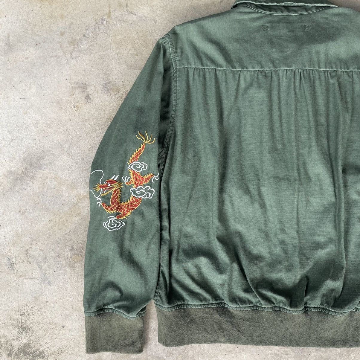 Avirex VINTAGE AVIREX MILITARY SUKAJAN EMBROIDERY COLLAR ZIP JACKET Size US S / EU 44-46 / 1 - 25 Thumbnail