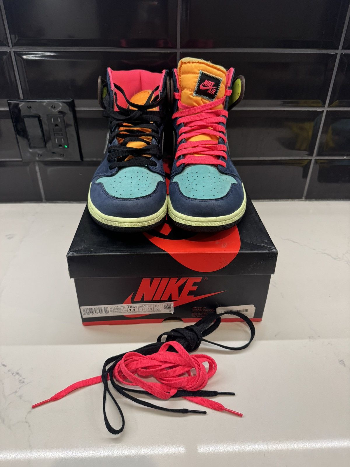 Other Air Jordan 1 Retro High OG “Tokyo Bio Hack” — Size 14 Size US 14 / EU 47 - 8 Thumbnail