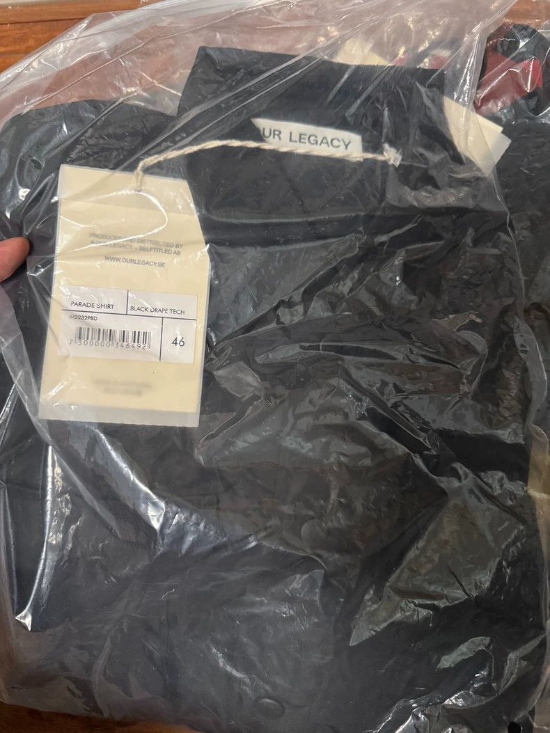 Our Legacy Our Legacy size46 Nylon shirt Size US S / EU 44-46 / 1 - 5 Thumbnail