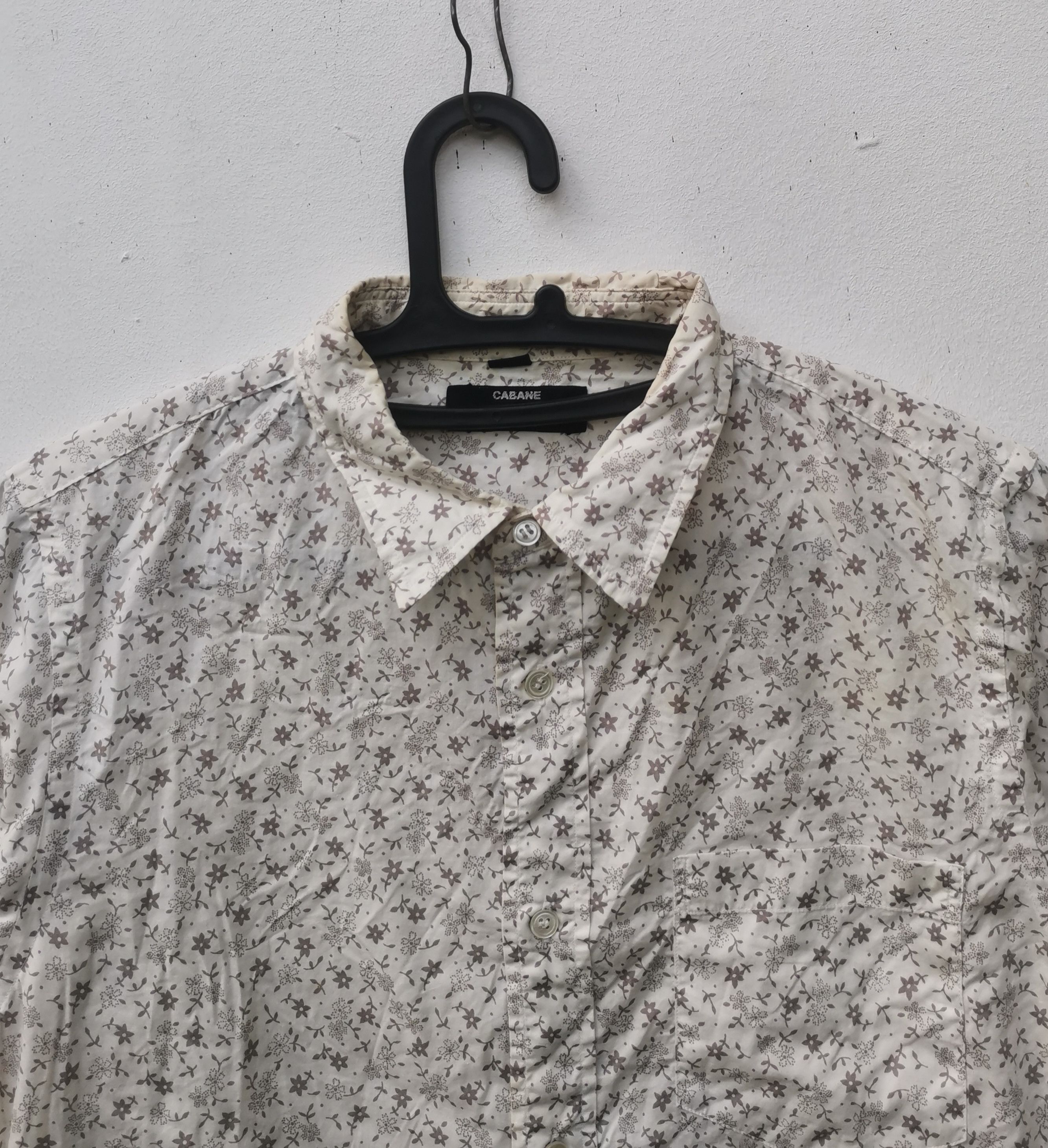 CABANE de ZUCCa Rare Cabane De Zucca shirt buttons ups nice design Size US M / EU 48-50 / 2 - 2 Thumbnail