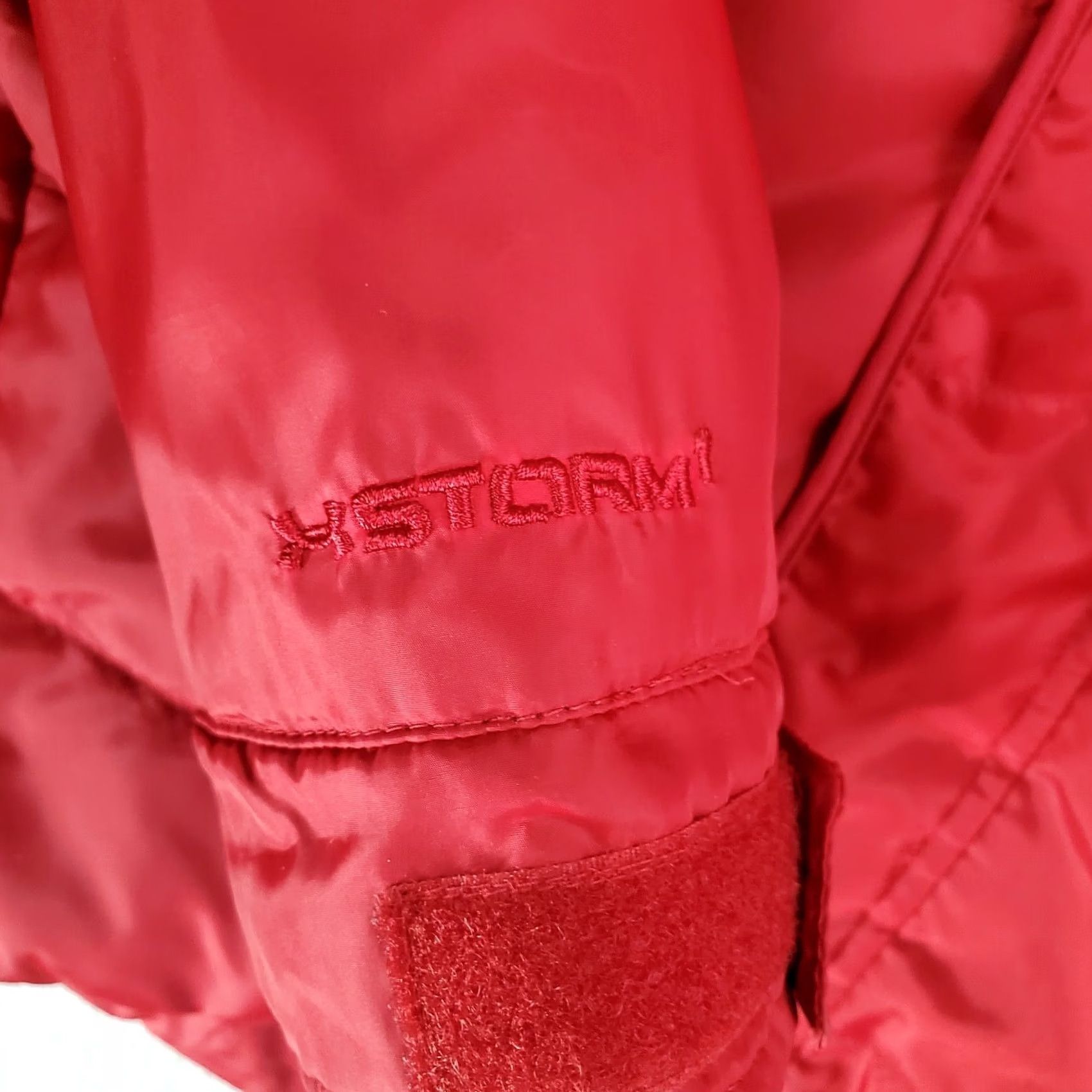 Under Armour Under Armour Wisconsin Mens Jacket Small Red Zip Hooded Insulated Storm 1 ColdGear Reactor Sideline Rainproof Windproof Puffer Coat - 100% Nylon Size US S / EU 44-46 / 1 - 6 Thumbnail