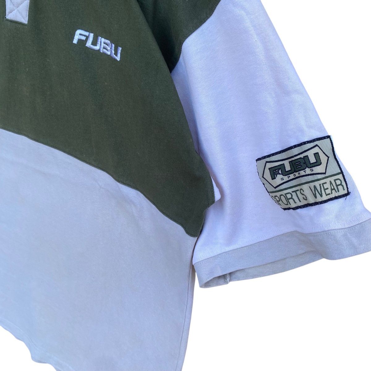 Fubu Vintage Fubu Sports ‘The Collection’ Big Logo Polos Size US XL / EU 56 / 4 - 4 Thumbnail