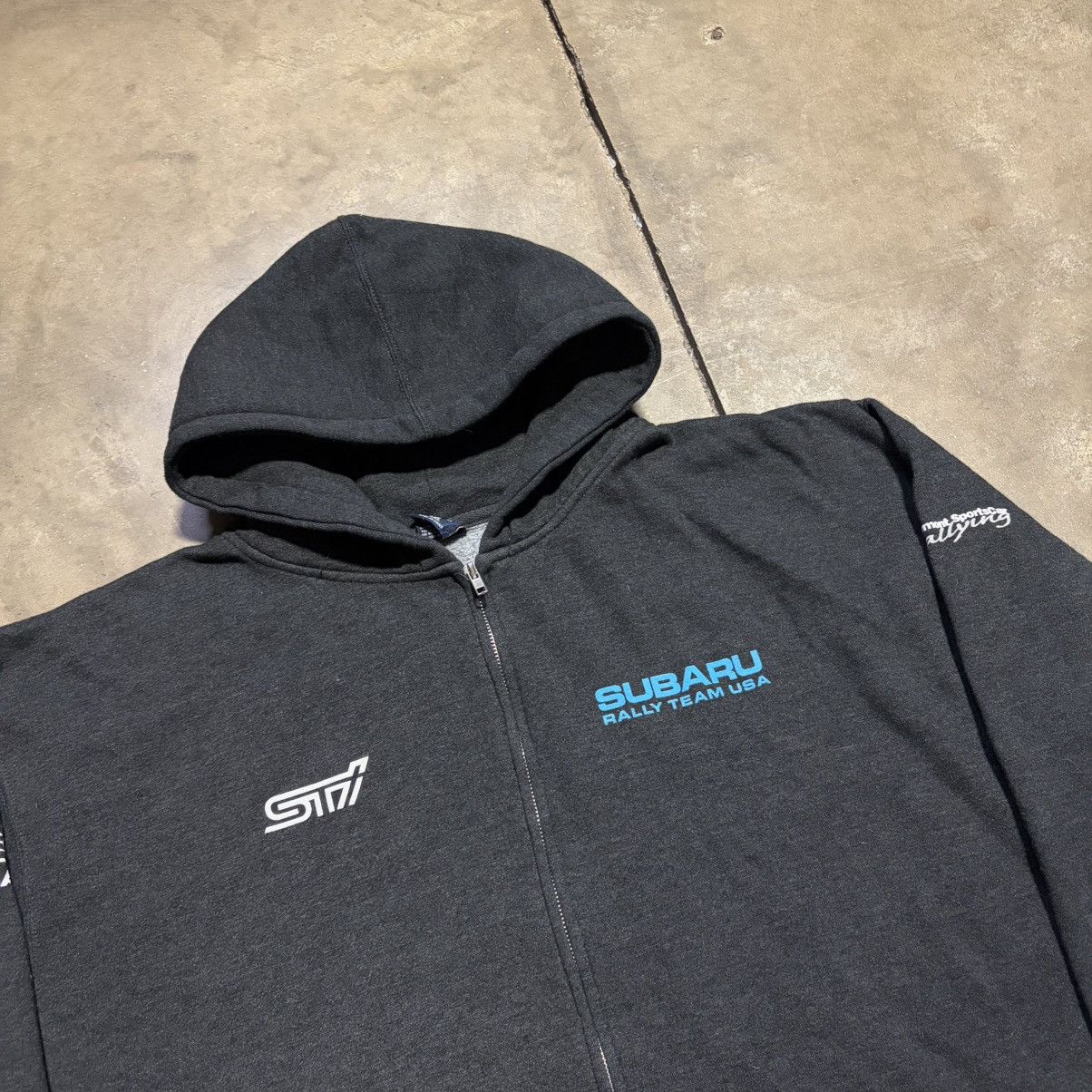 Other Subaru STI USA Rally Team Zip Up Hoodie Sweatshirt Racing Size US XXL / EU 58 / 5 - 5 Thumbnail