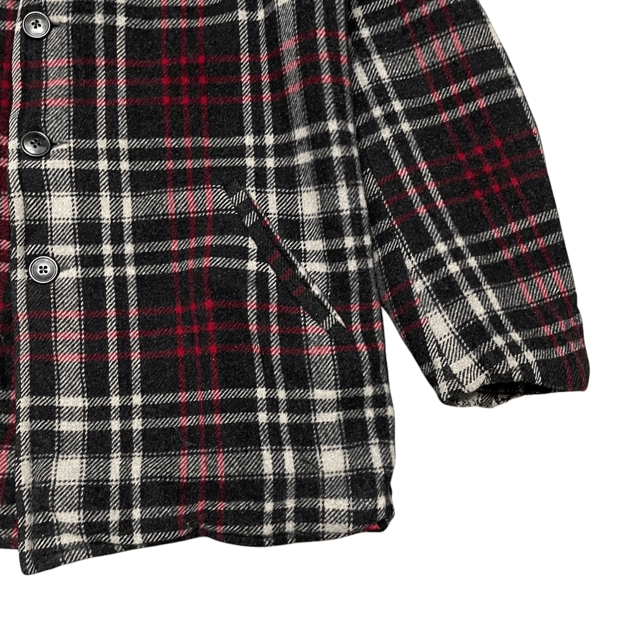 Chippewa Vintage 40's Chippewa Woolen Mills Checkered Wool Coat Size US M / EU 48-50 / 2 - 4 Thumbnail