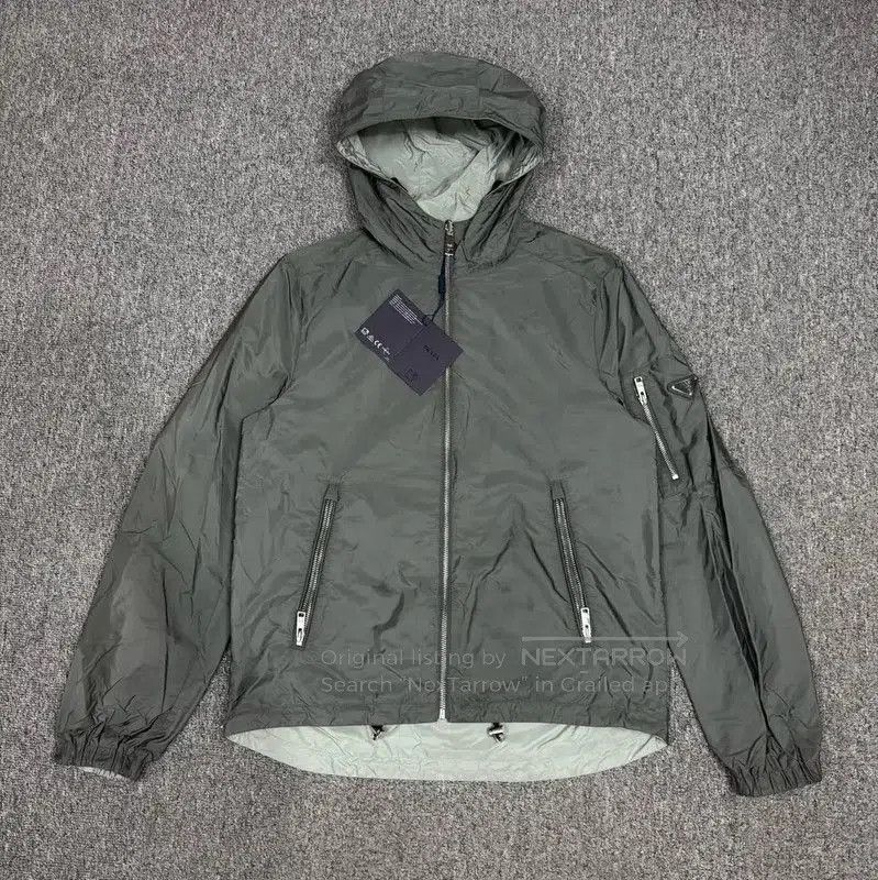 Prada Prada Men's Gray Nylon Light Jacket. Size US M / EU 48-50 / 2 - 1 Thumbnail