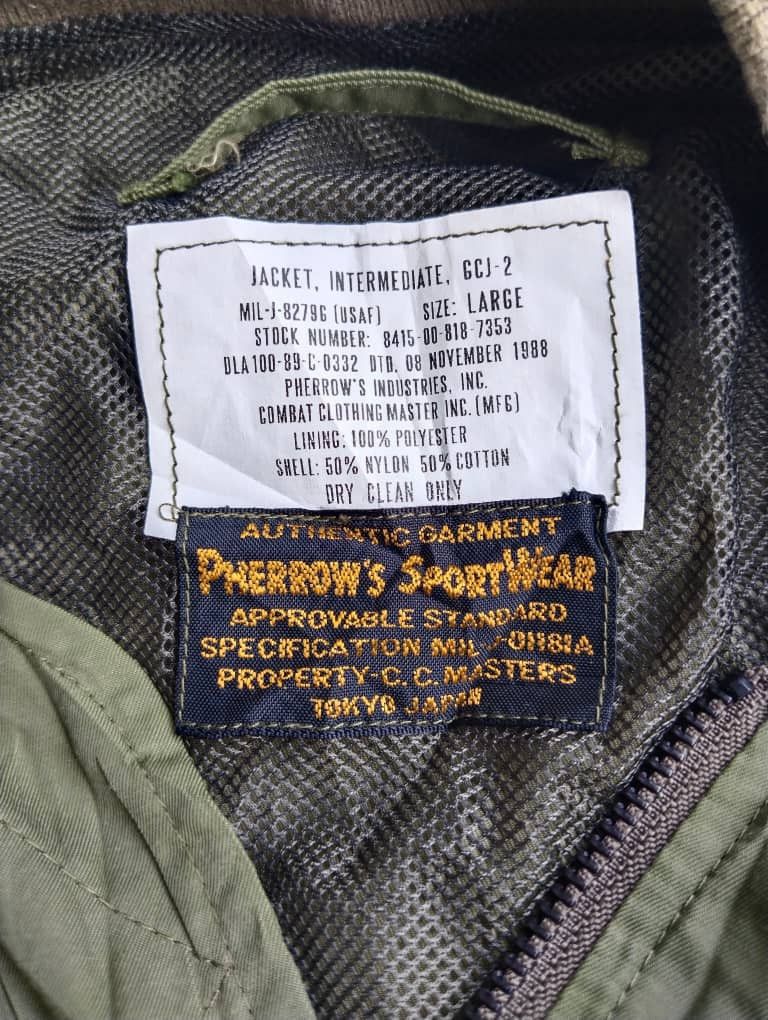 Pherrow's Vintage Pherrows Sportwear Military Bomber Jacket Size US L / EU 52-54 / 3 - 2 Thumbnail