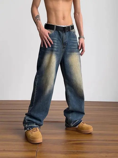 VIBE Vintage harajuku style denim pants Size US 30 / EU 46 - 2 Thumbnail