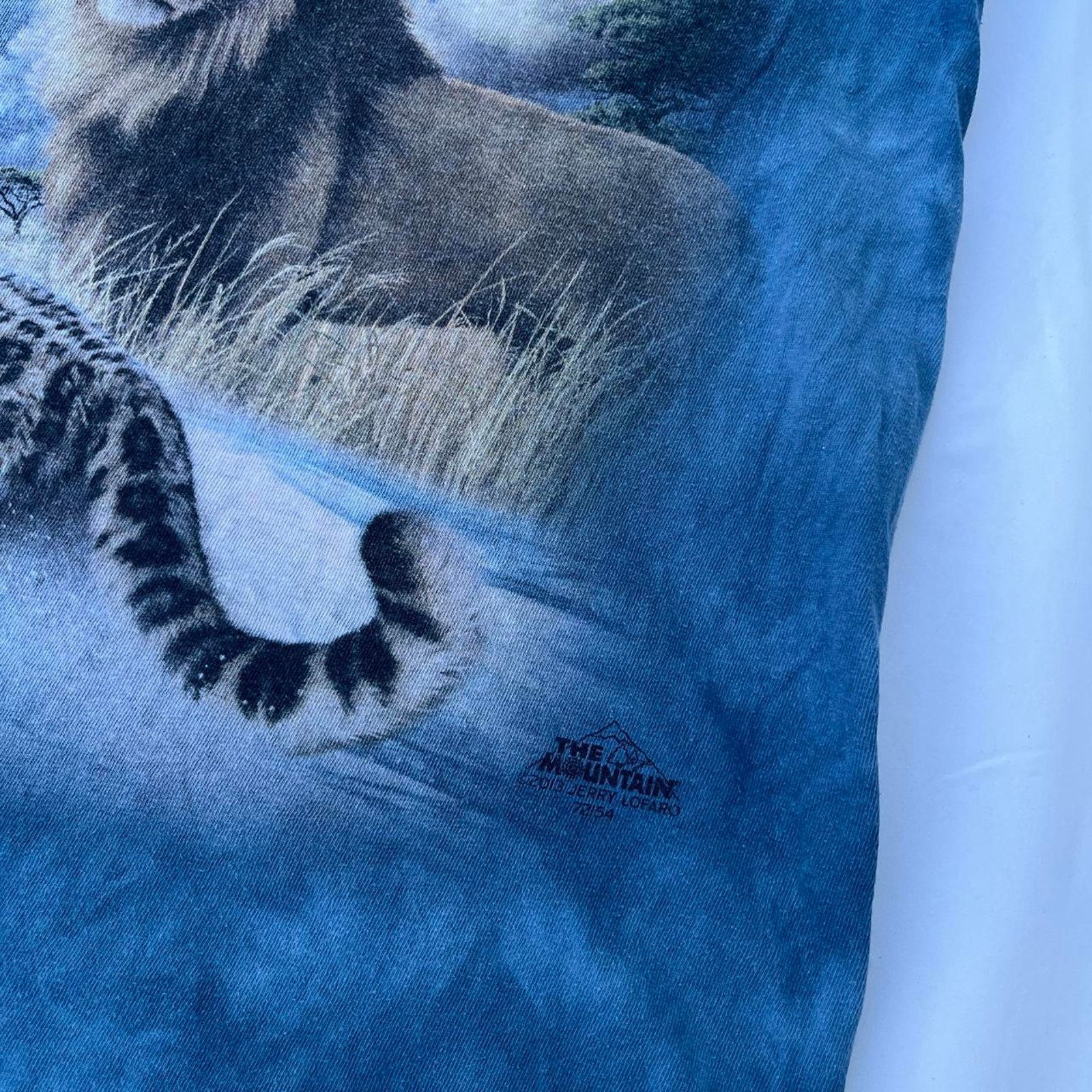The Mountain The Mountain Animal Kingdom Nature Blue Tie-Dye Size Large Size US L / EU 52-54 / 3 - 3 Thumbnail