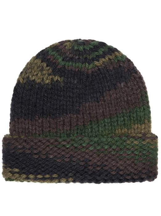 Supreme Supreme Gradient Spacedye Beanie Olive Green SS24 | Grailed