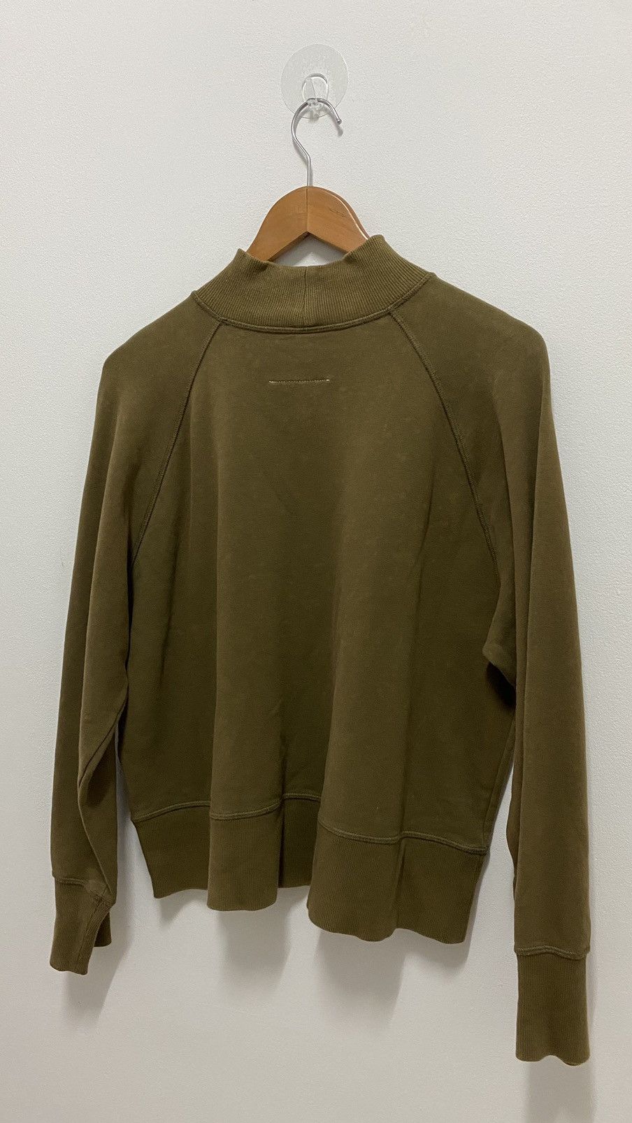 Maison Margiela Vintage Maison Martin Margiela 6 High Neck Crop Sweatshirts Size US S / EU 44-46 / 1 - 6 Thumbnail