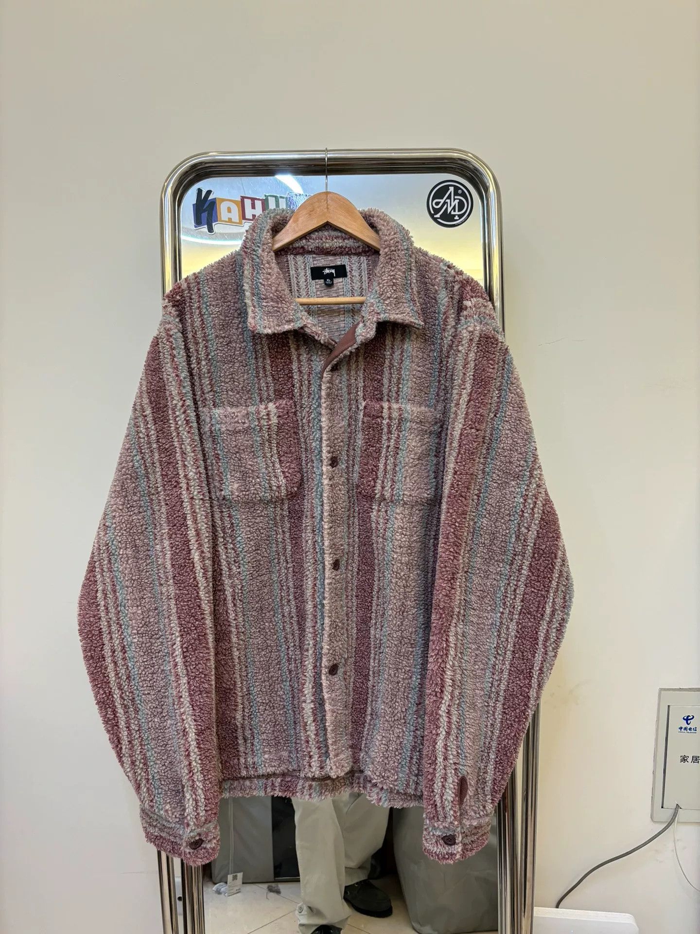 Stussy Stussy 2023 AW Fleece Jacket Size US XL / EU 56 / 4 - 1 Thumbnail